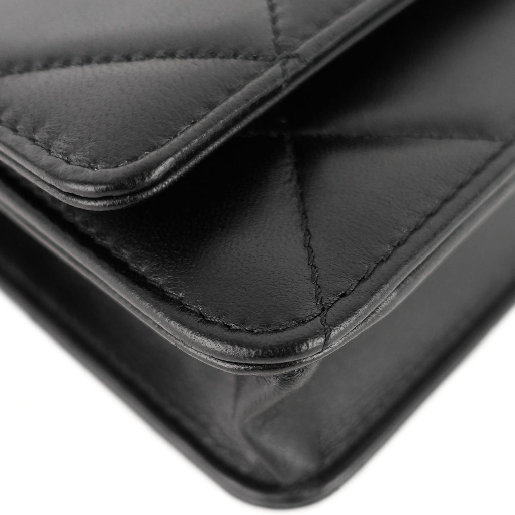 Chanel Trendy Large Lambskin Leather Wallet on Chain Bag