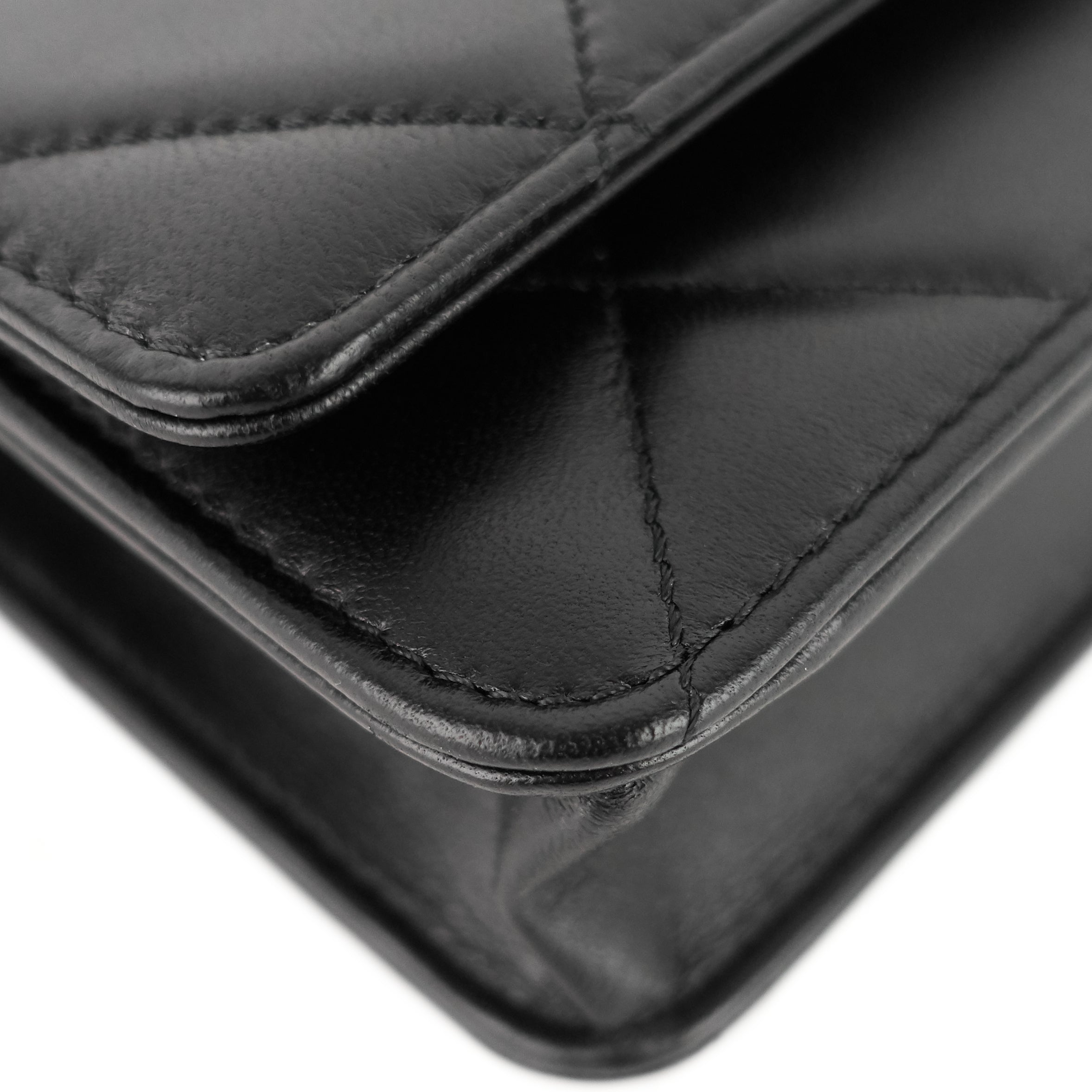 Chanel Trendy Large Lambskin Leather Wallet on Chain Bag