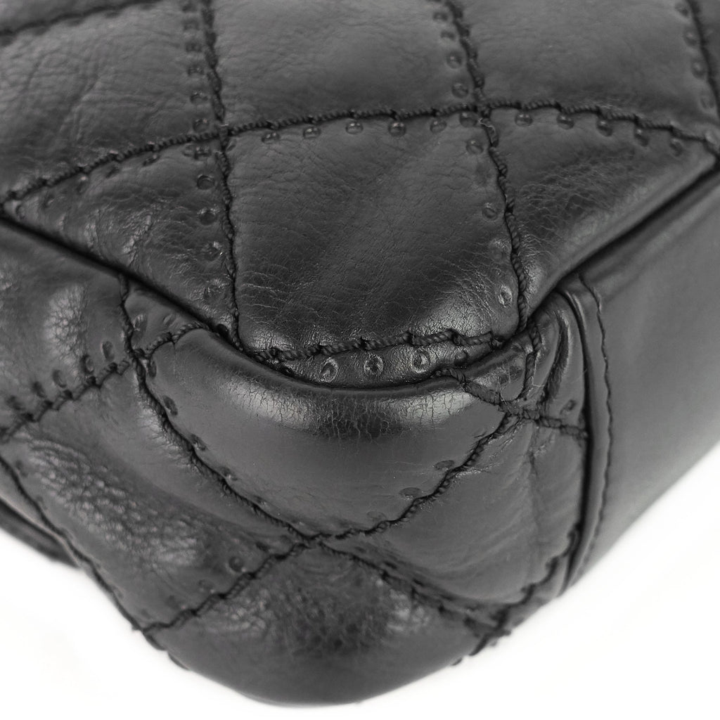 Chanel Retro Chain Medium Calfskin Leather Flap Bag