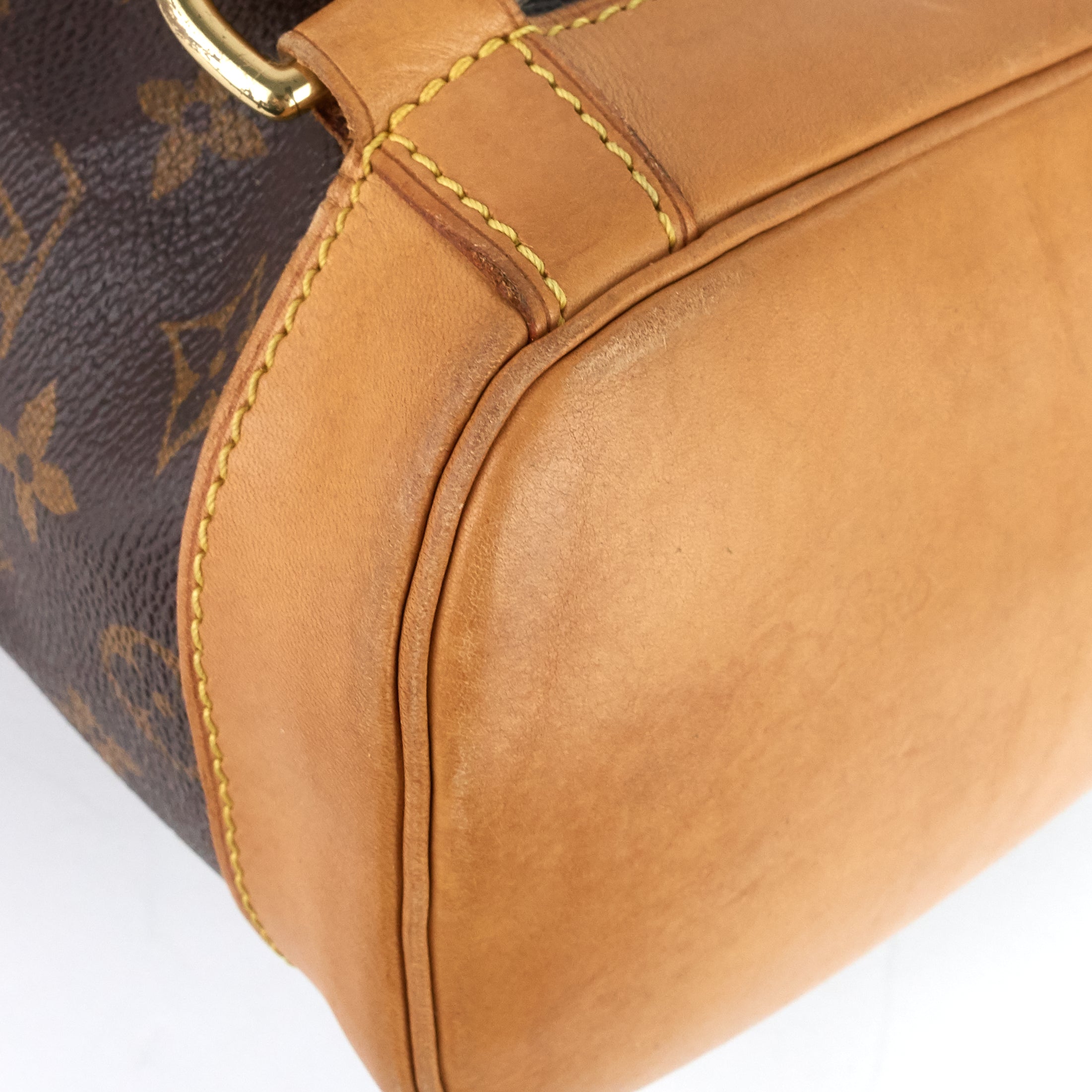 Louis Vuitto Montsouris GM Monogram Canvas Backpack Bag