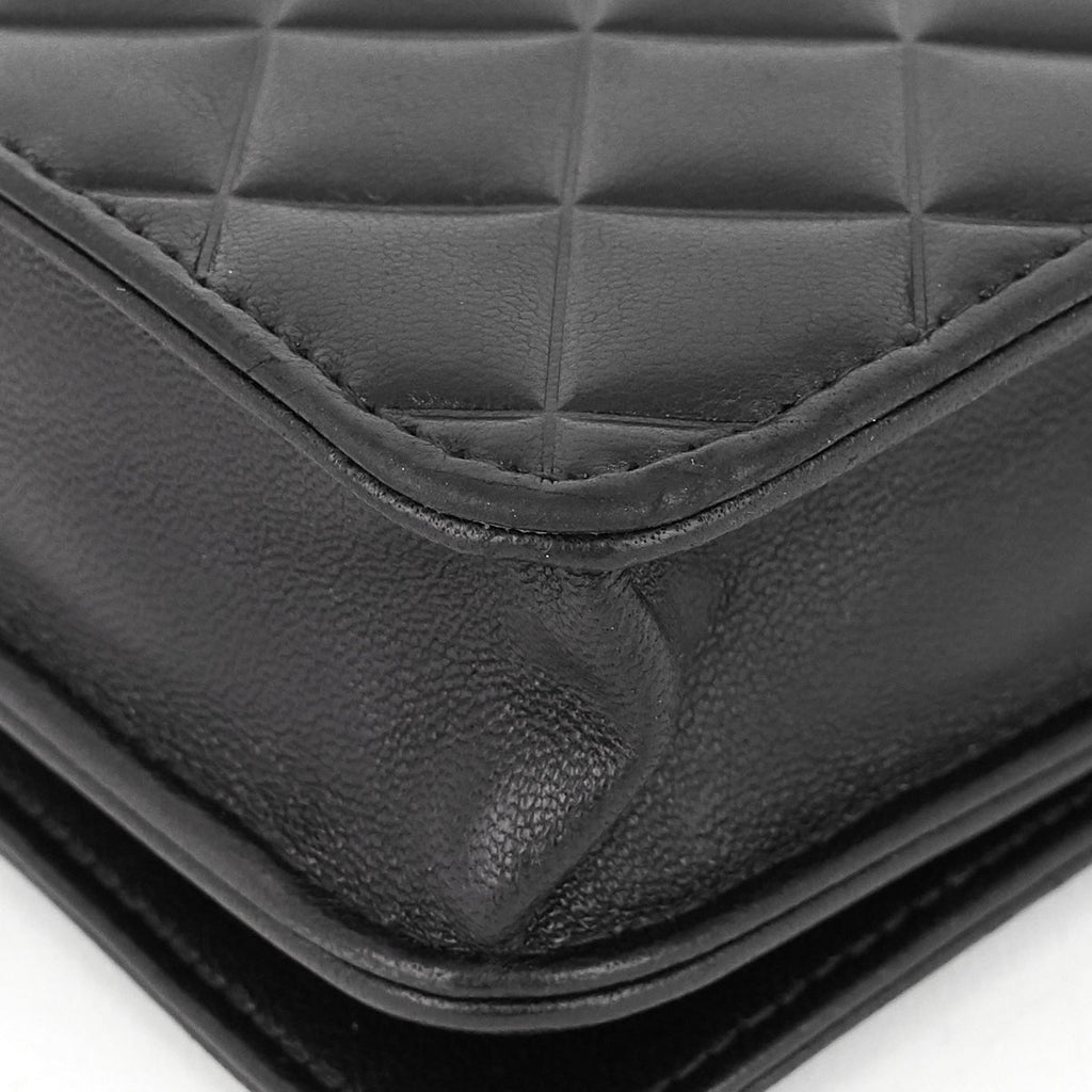 Chanel CC Timeless Lambskin Wallet on Chain WOC