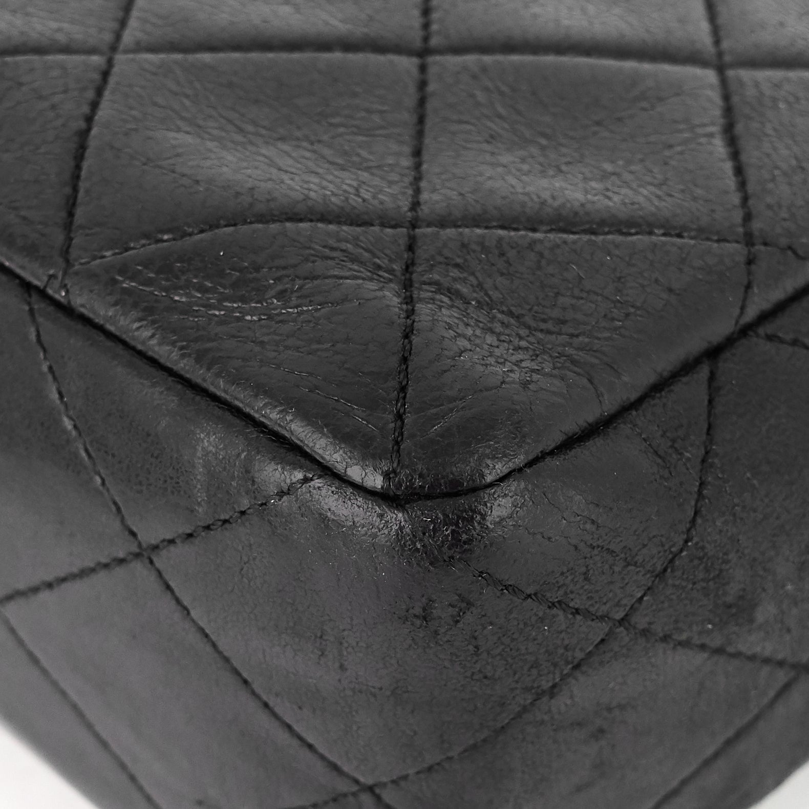 Chanel Vintage Medium Lambskin Flap Bag