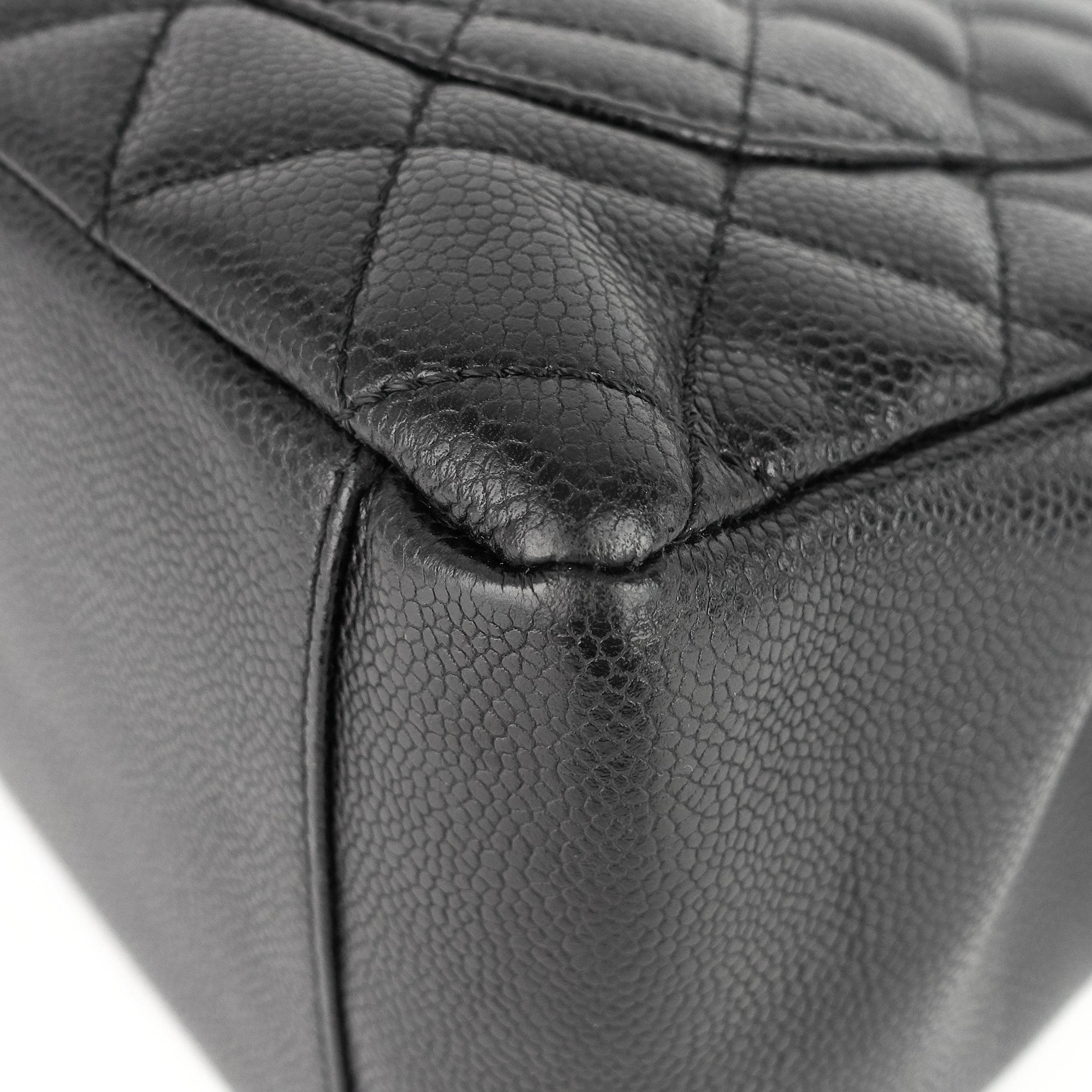 Chanel Grand Shopping Tote GST Caviar Leather Bag