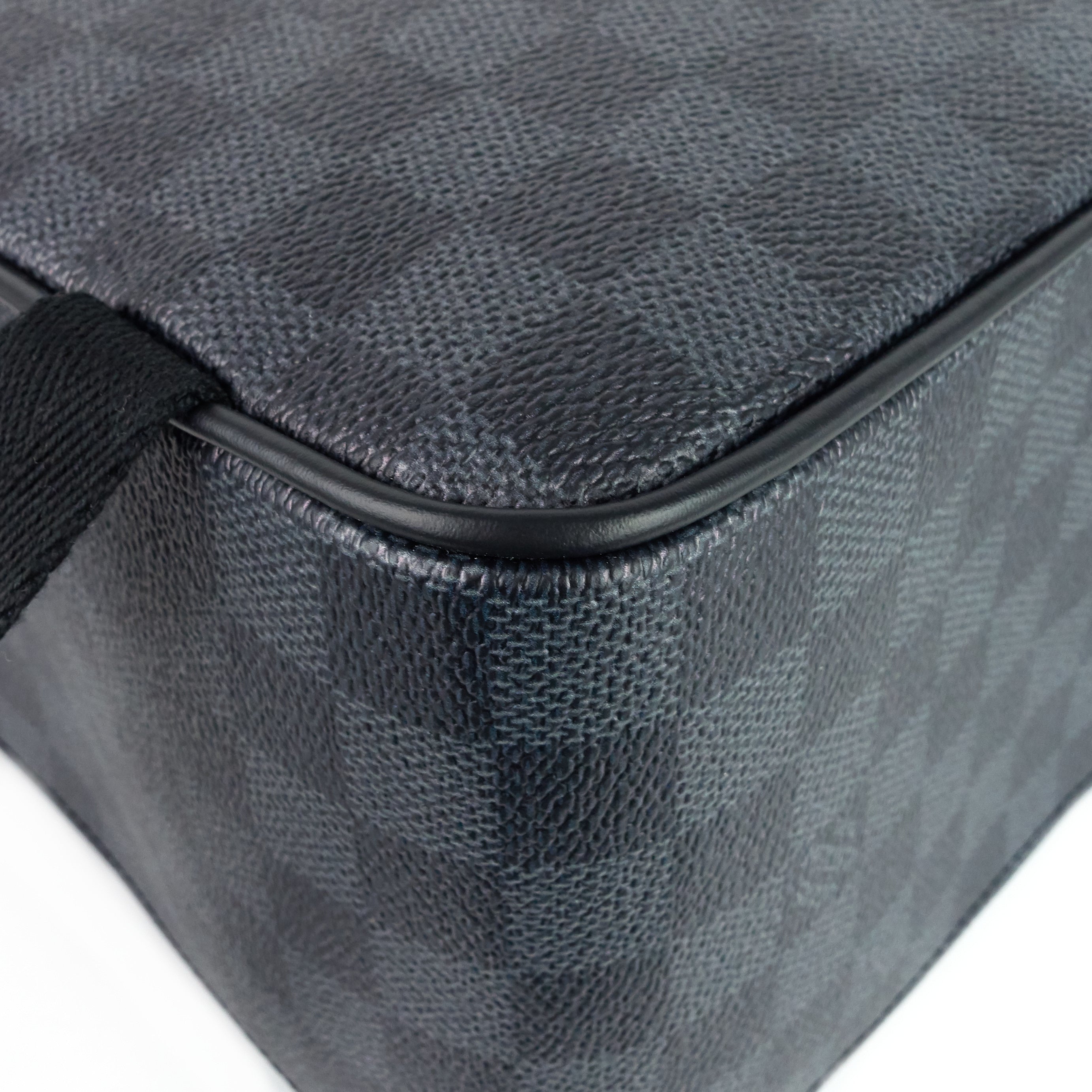 Louis Vuitto Josh World Map Damier Graphite Canvas Backpack