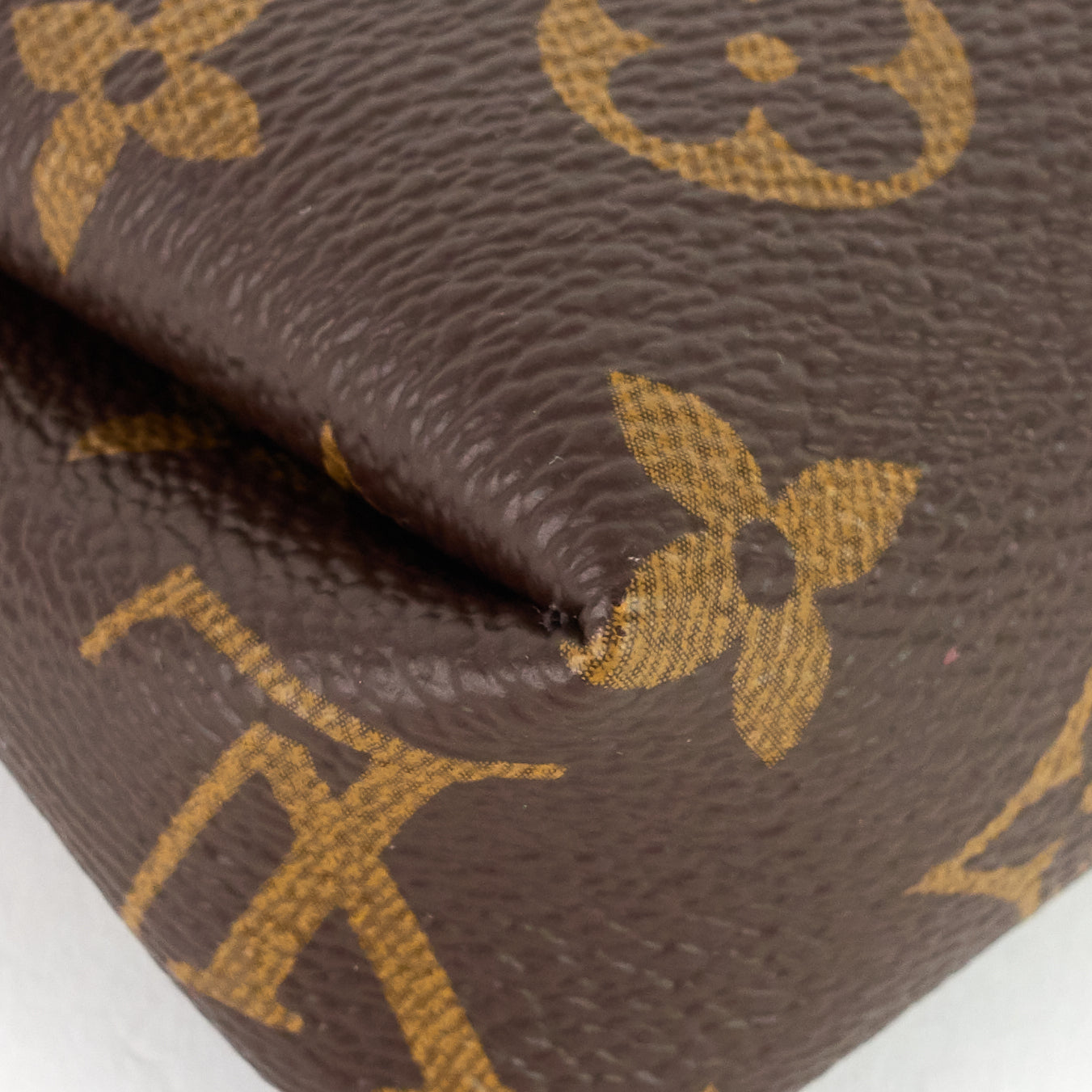 Louis Vuitto Pallas Monogram Canvas Clutch Bag