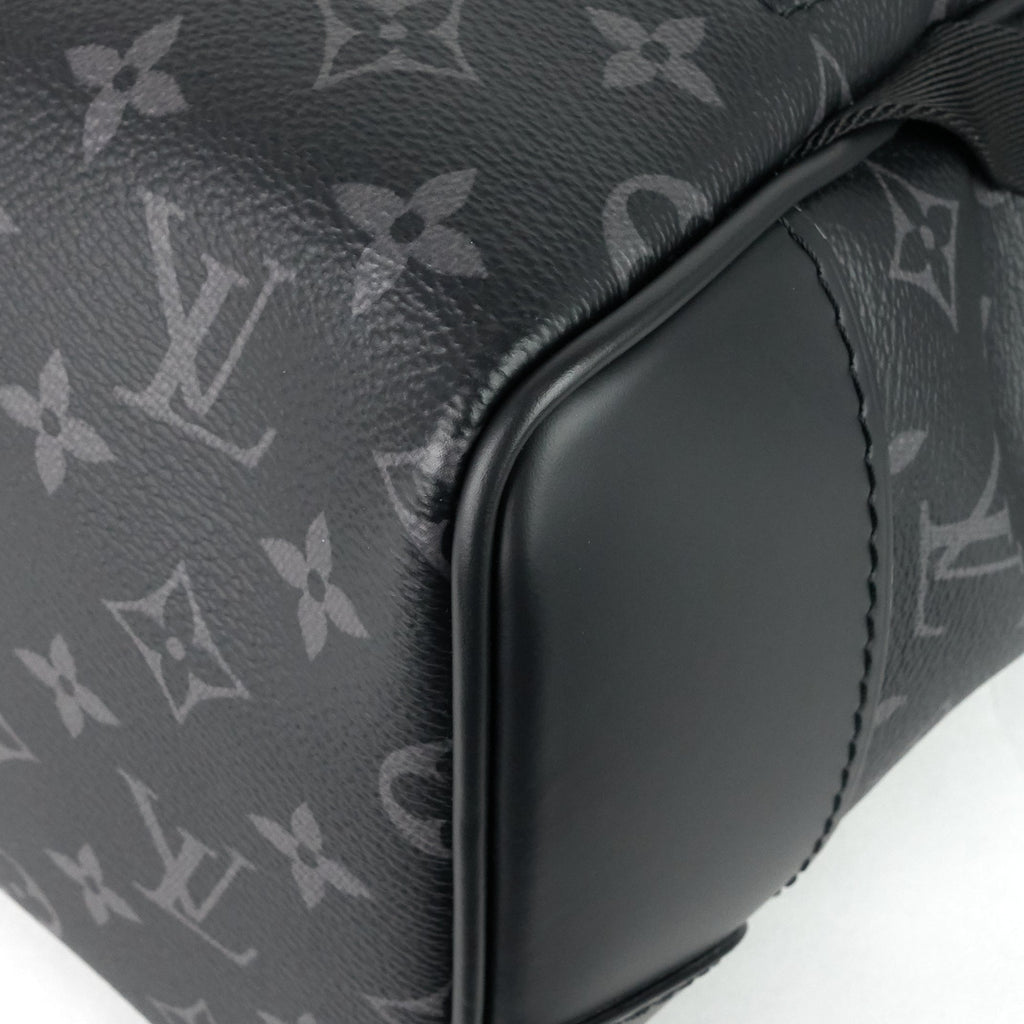 Louis Vuitto Steamer Monogram Eclipse Canvas Backpack