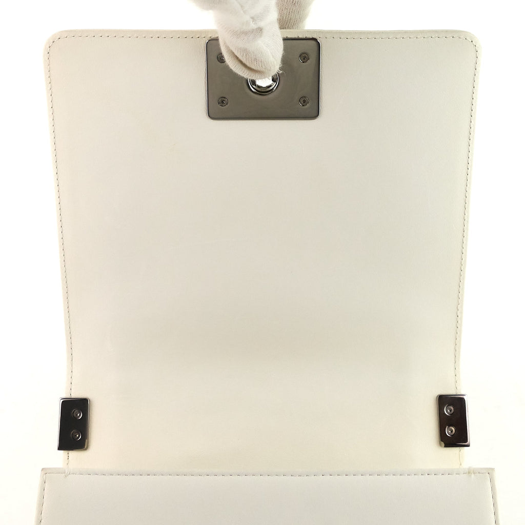 Chanel No 5 Graffiti Lambskin Leather Boy Bag