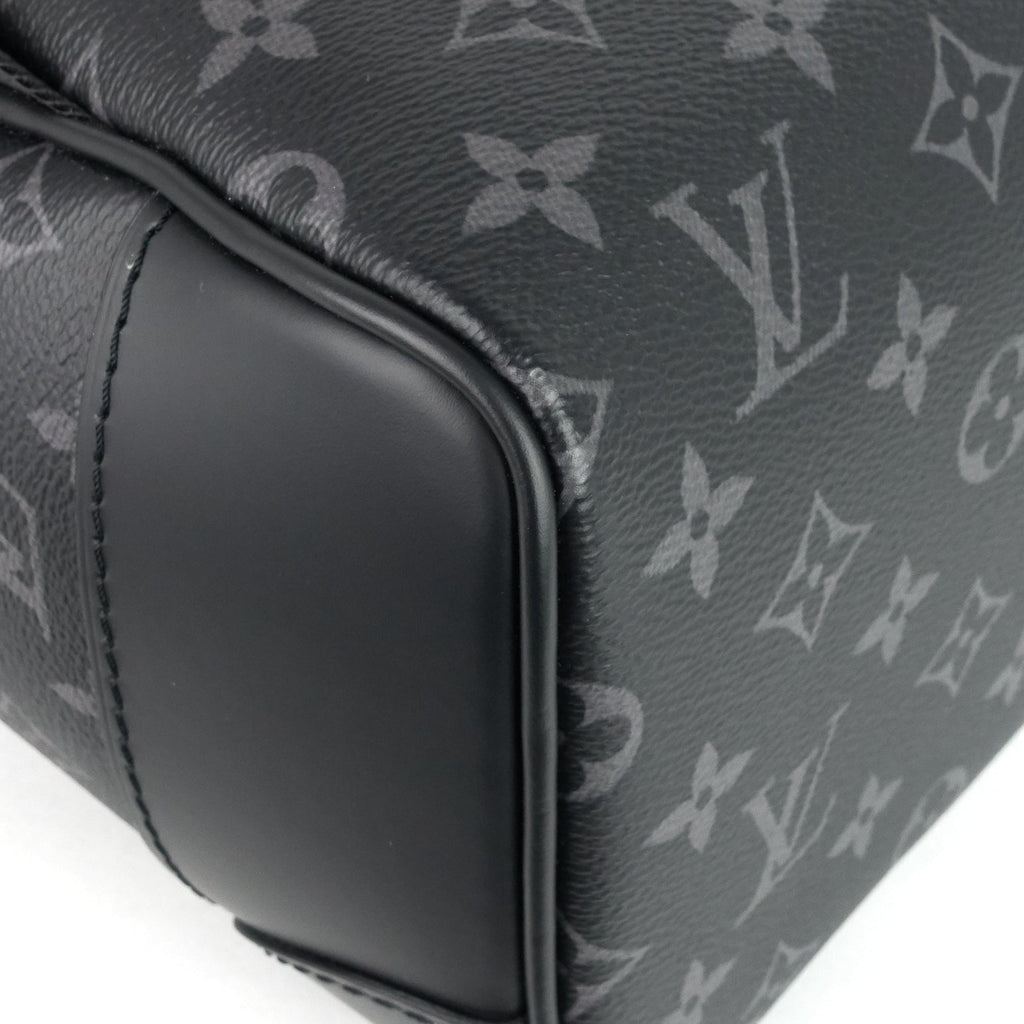 Louis Vuitto Steamer Monogram Eclipse Canvas Backpack