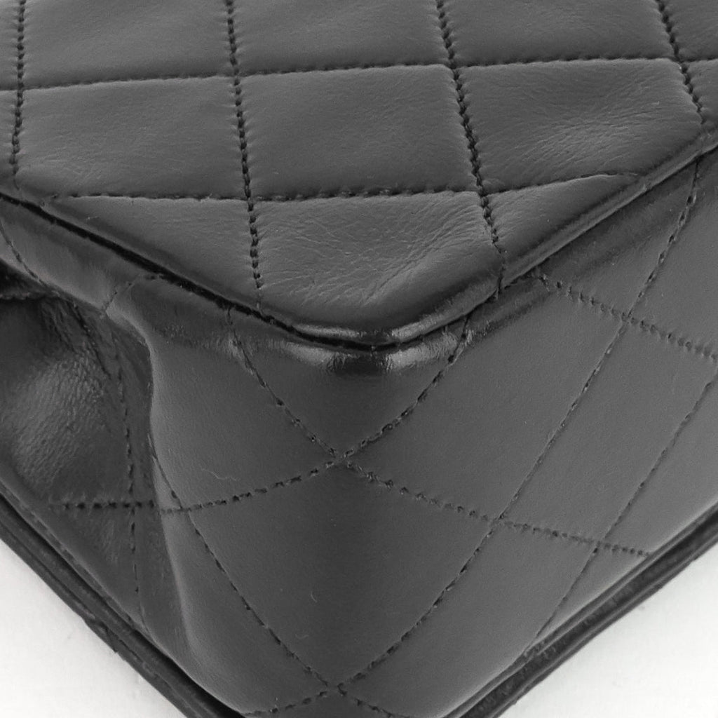 Chanel Lambskin Leather Small Single Flap Bag