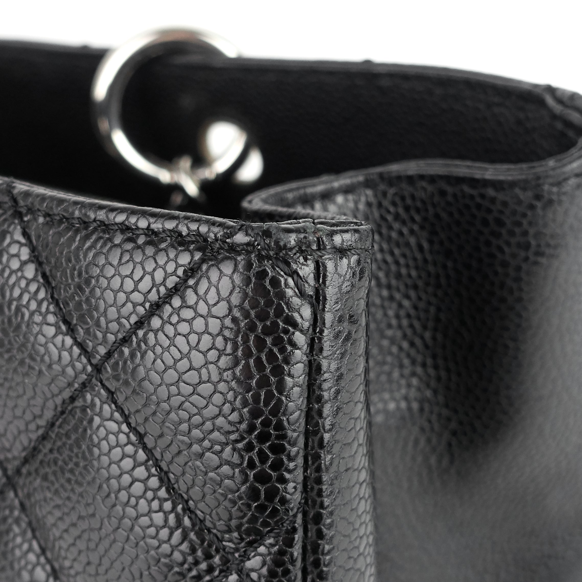Chanel Grand Shopping Tote GST Caviar Leather Bag
