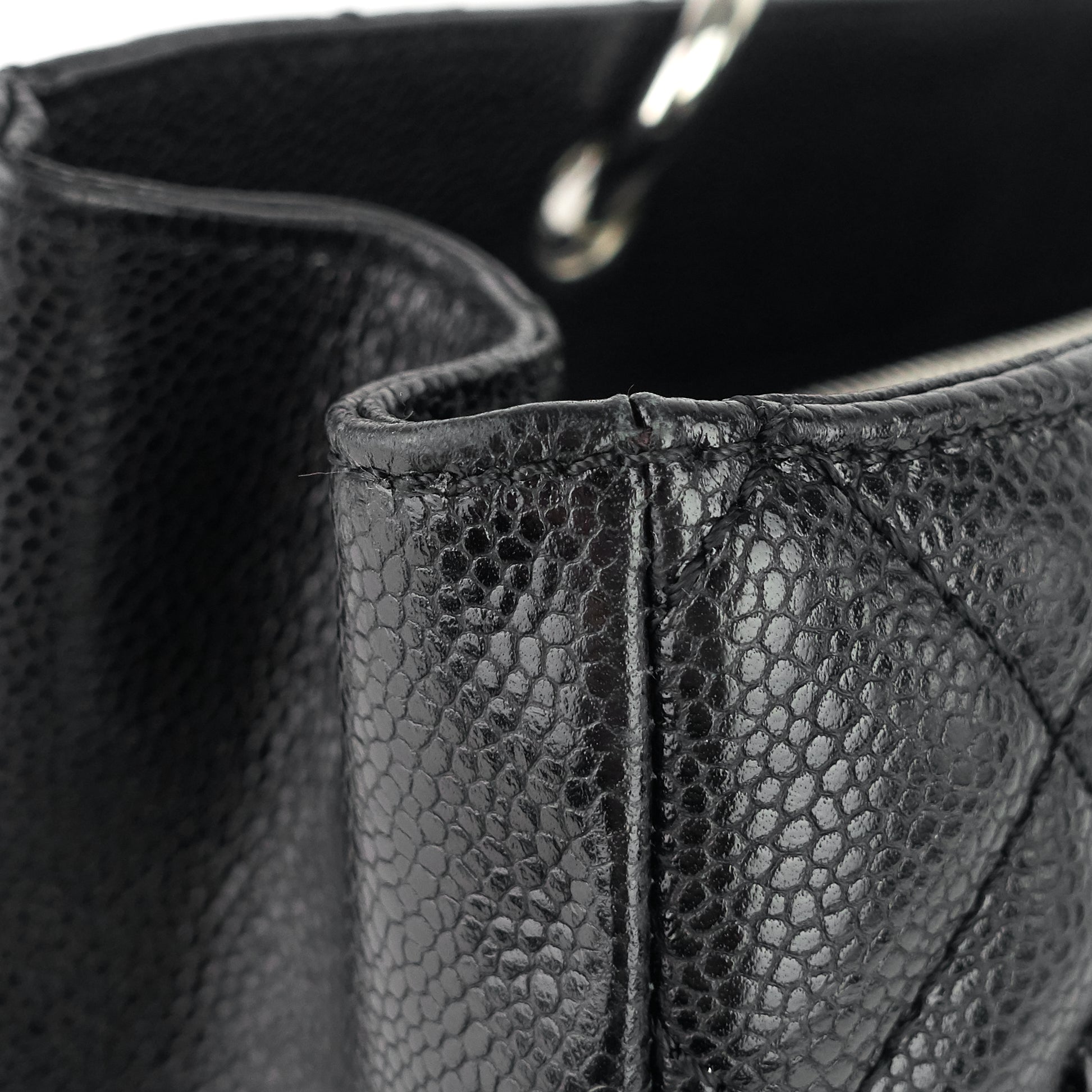 Chanel Grand Shopping Tote GST Caviar Leather Bag