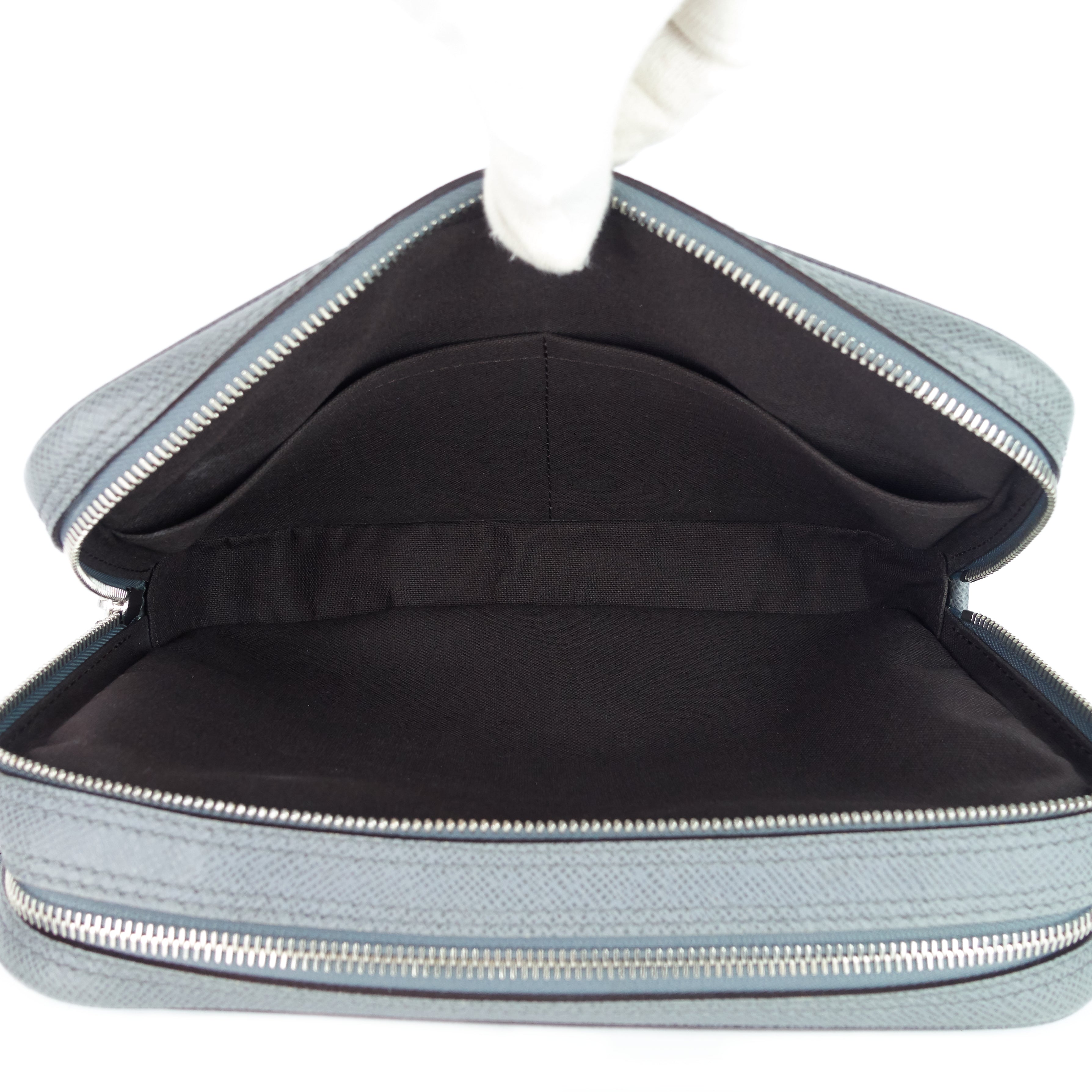 Louis Vuitto Pavel Taiga Leather Clutch Bag