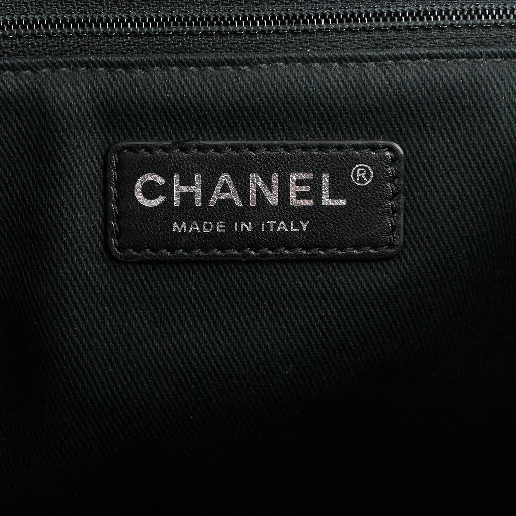 Chanel City Rock Large Goatskin Flap Bag