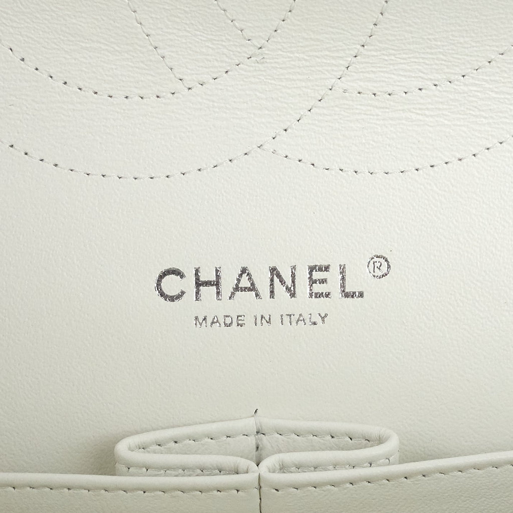 Chanel Double Flap Quilted Caviar Leather Bag