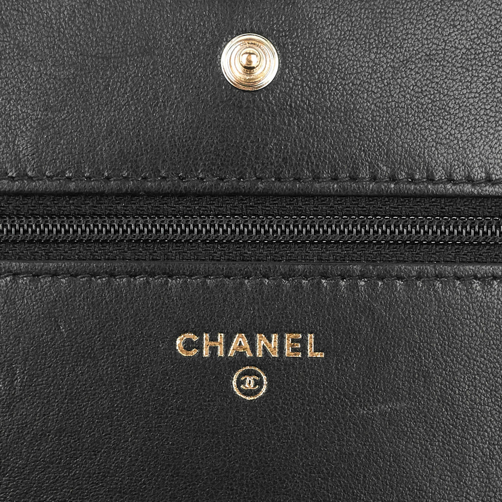 Chanel CC Timeless Lambskin Wallet on Chain WOC