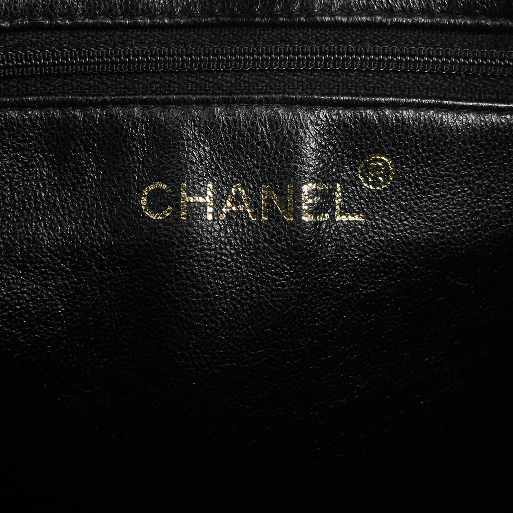 Chanel Quilted Caviar Leather CC Camera Bag