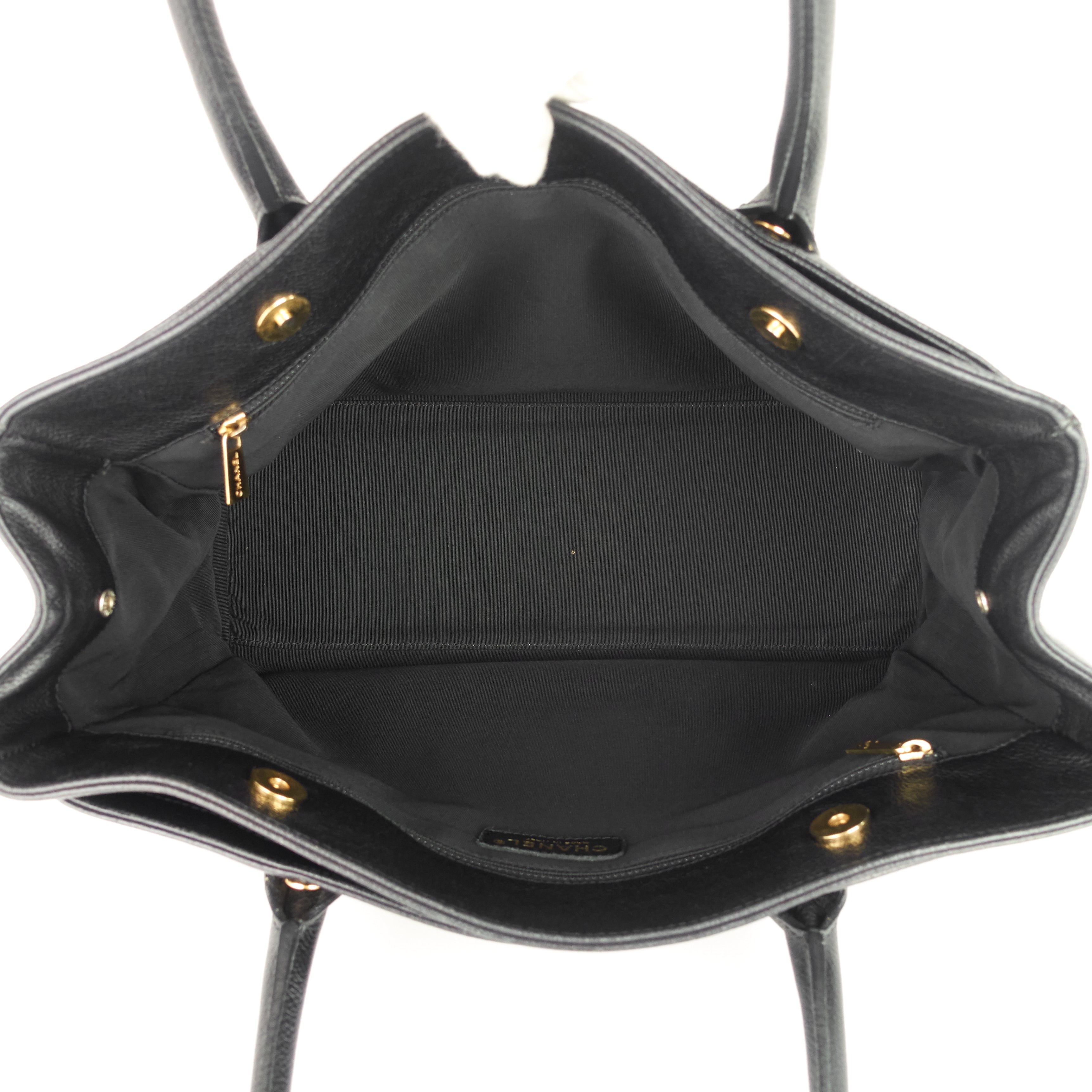 Chanel Executive Cerf XL Caviar Leather Tote Bag
