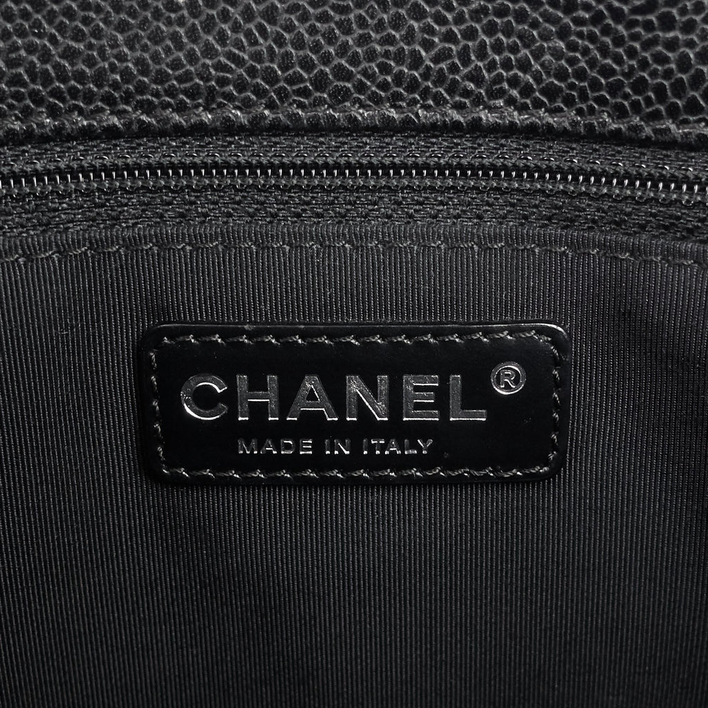 Chanel Grand Shopping Tote GST Caviar Leather Bag