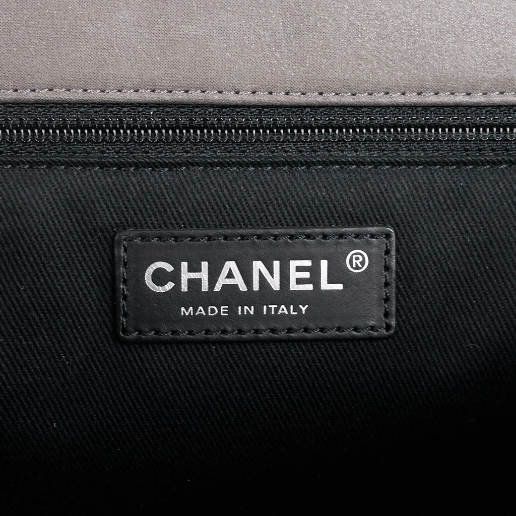 Chanel Leather XL Classic Flap Shoulder Bag