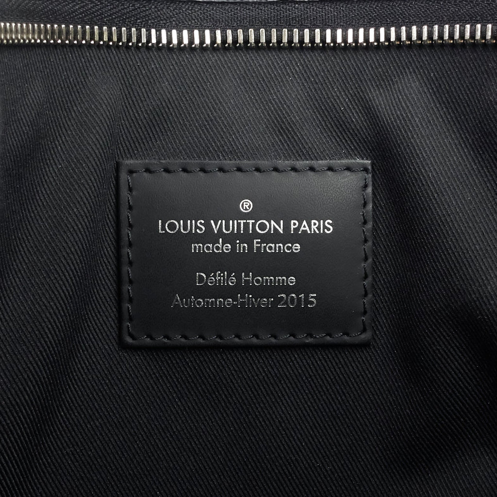 Louis Vuitto Pochette Voyage Rope Damier Graphite Canvas Clutch Bag