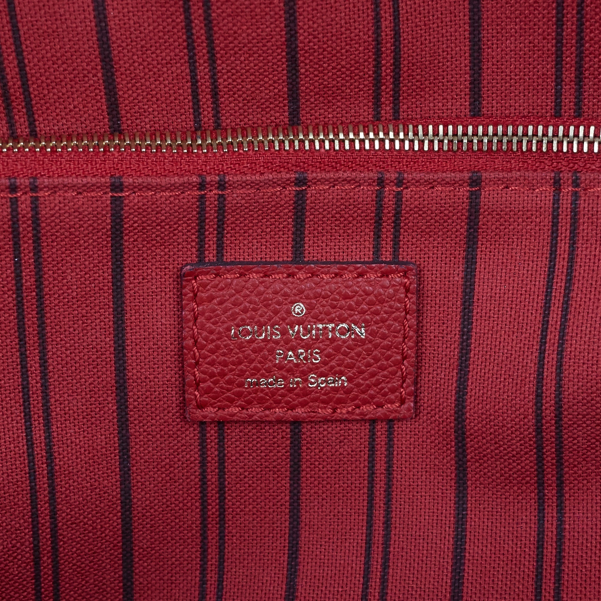 Louis Vuitto Sorbonne Monogram Empreinte Leather Backpack