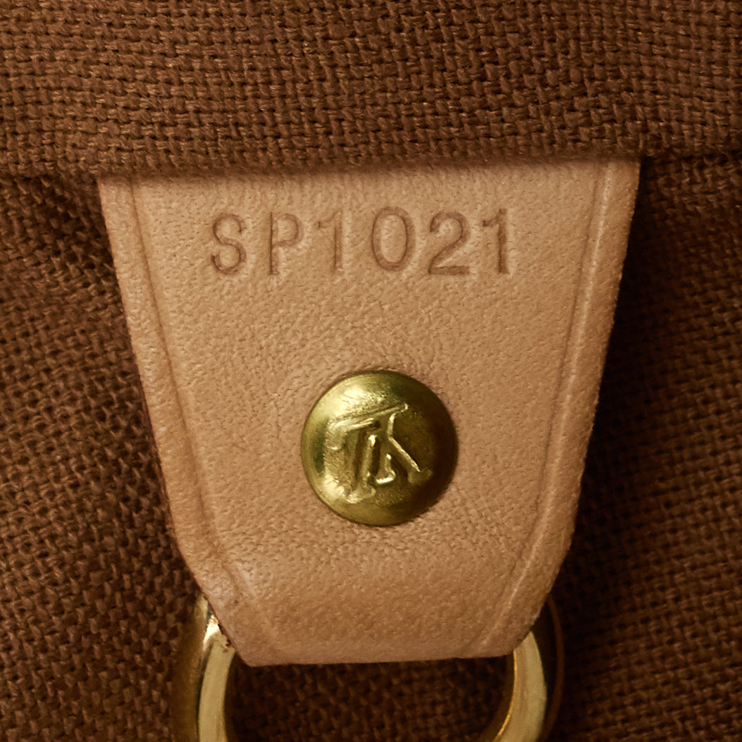 Louis Vuitto Montsouris MM Monogram Canvas Backpack Bag