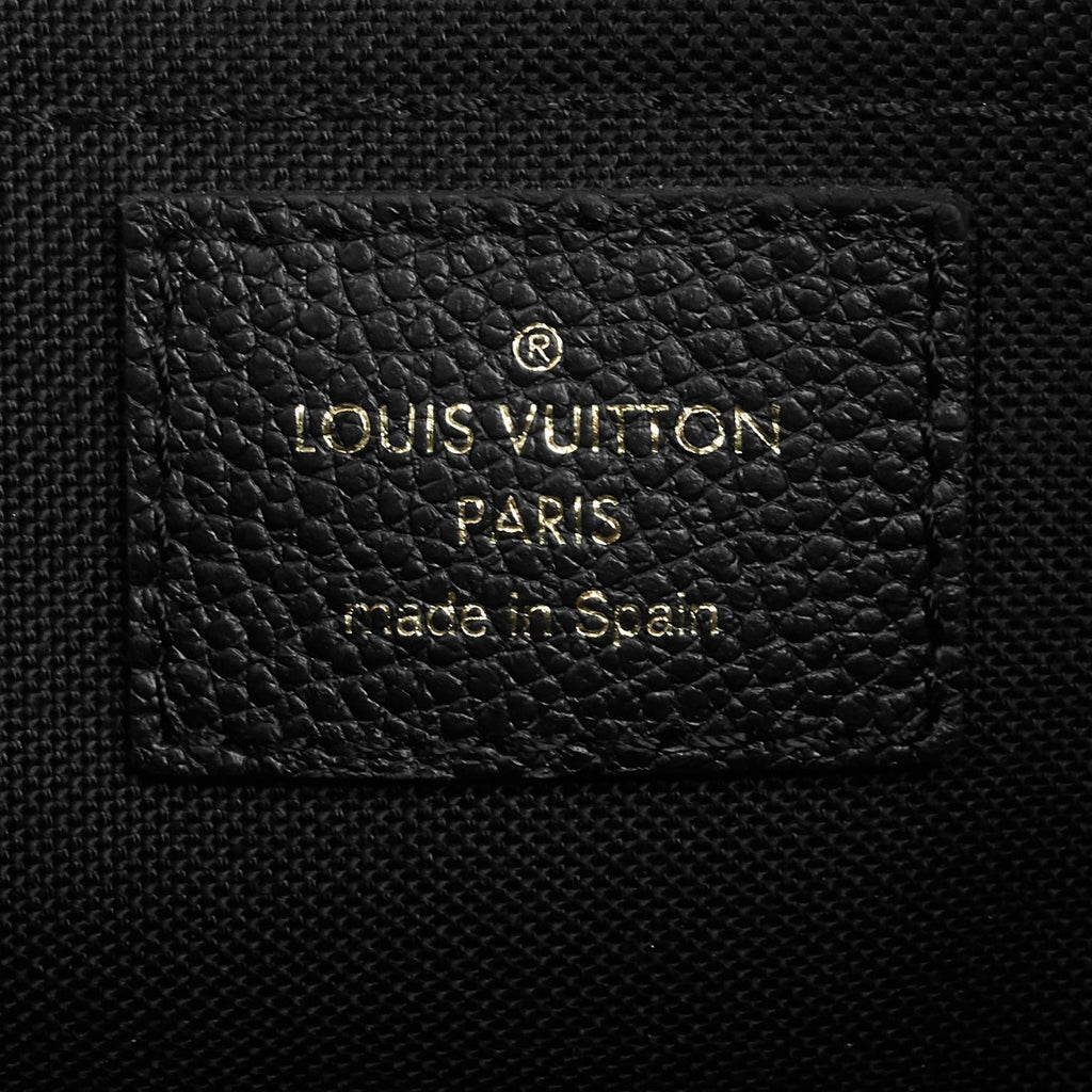 Louis Vuitto Pallas Monogram Canvas Clutch Bag