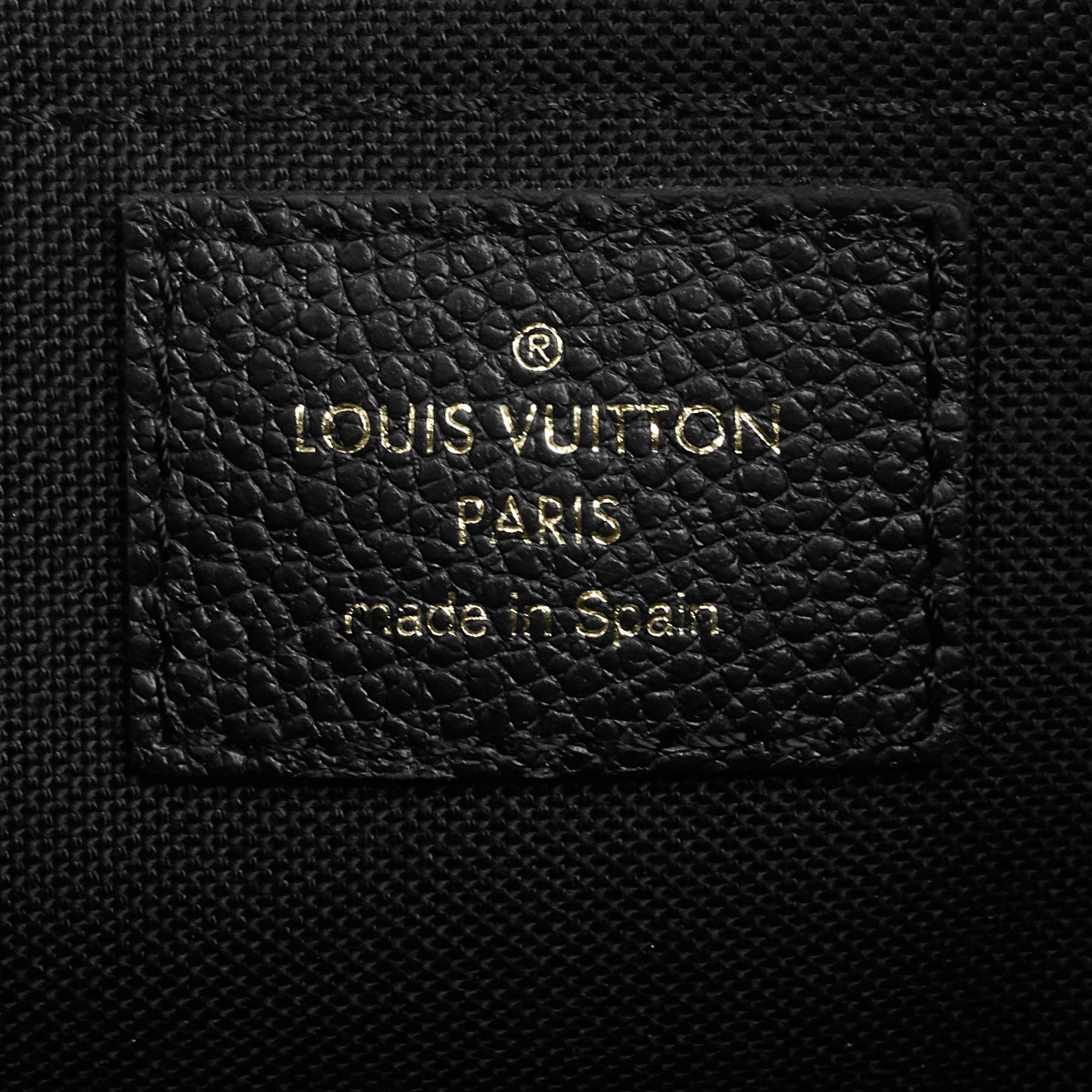 Louis Vuitto Pallas Monogram Canvas Clutch Bag