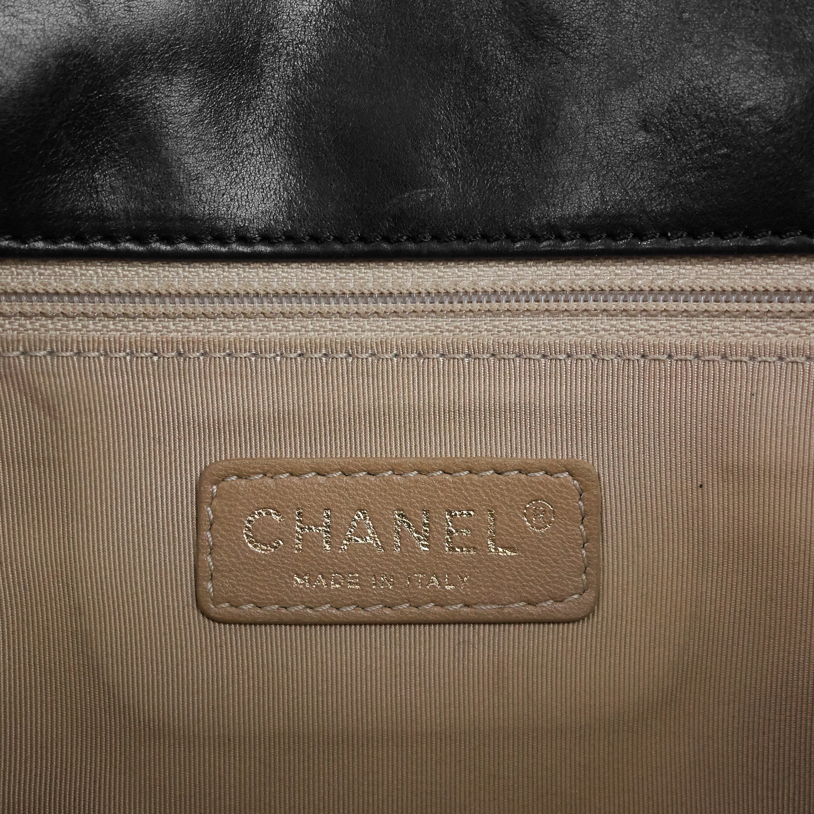 Chanel Retro Chain Medium Calfskin Leather Flap Bag