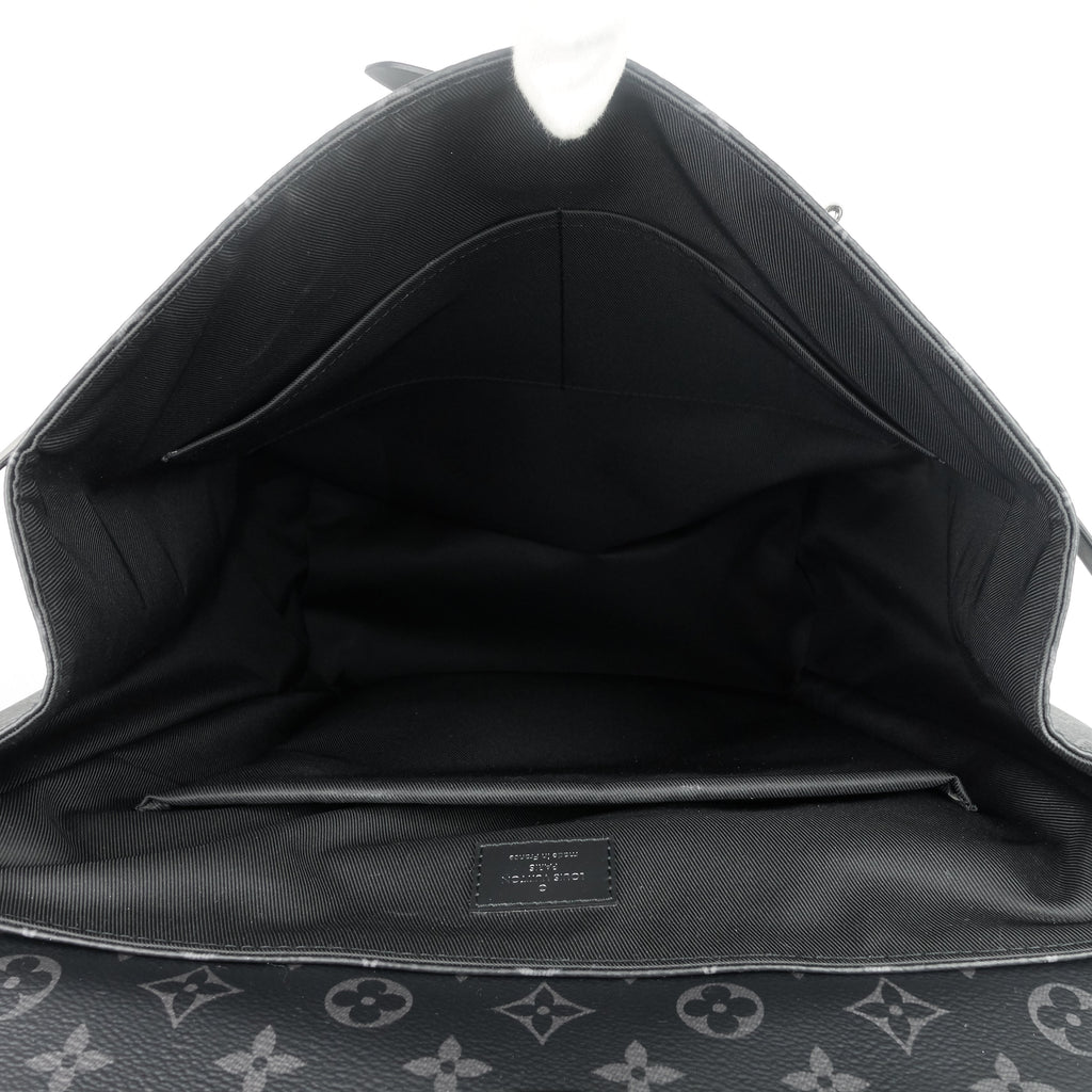 Louis Vuitto Steamer Monogram Eclipse Canvas Backpack