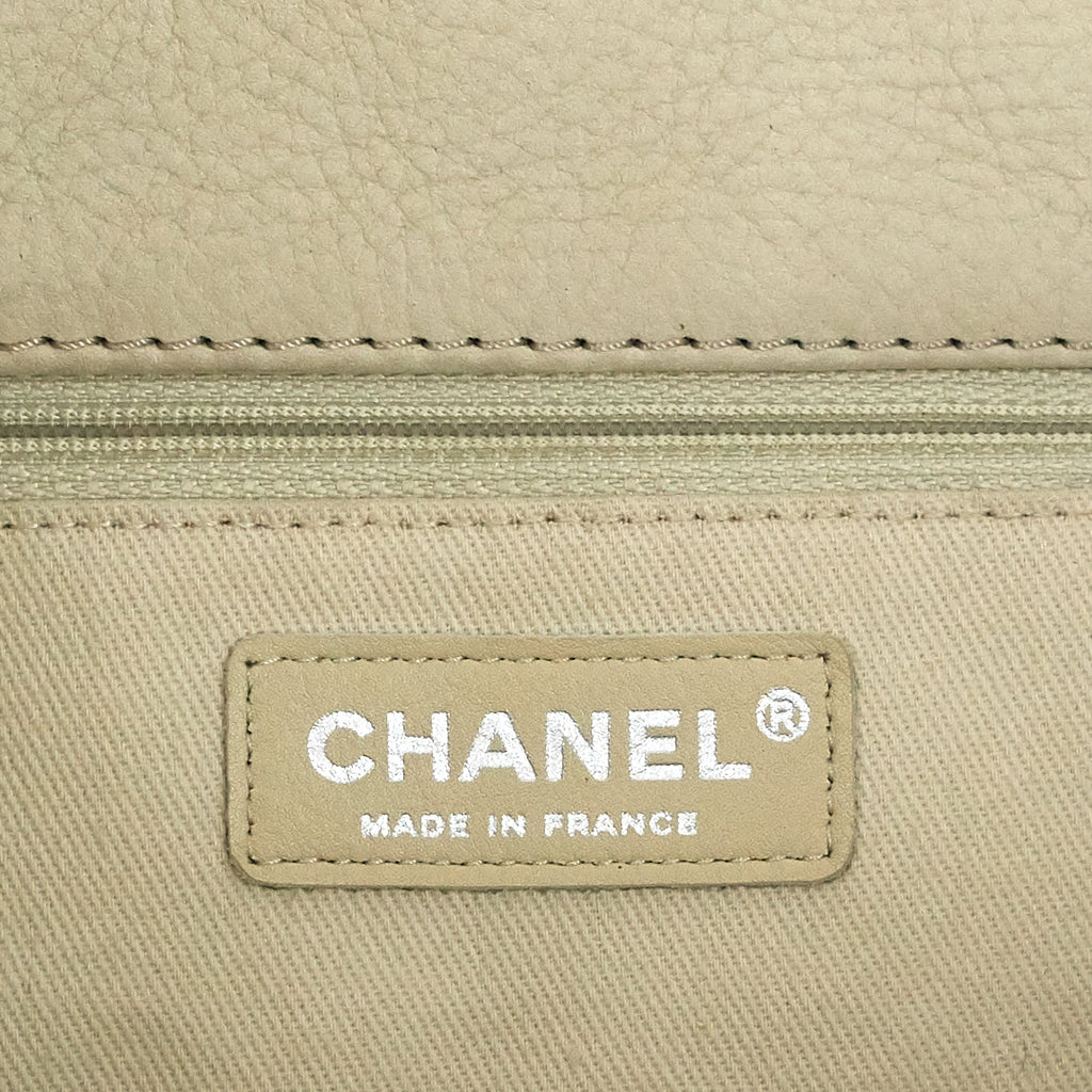 Chanel French Riviera Quilted Suede Hobo Bag