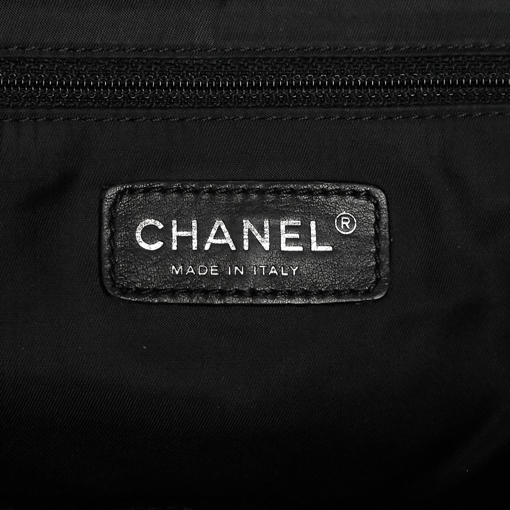 Chanel Paris Biarritz Coated Canvas CC Tote Bag