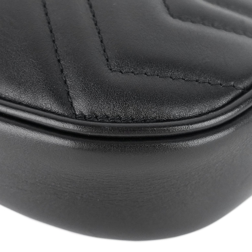 Gucci Marmont Calfskin Leather Belt Bag