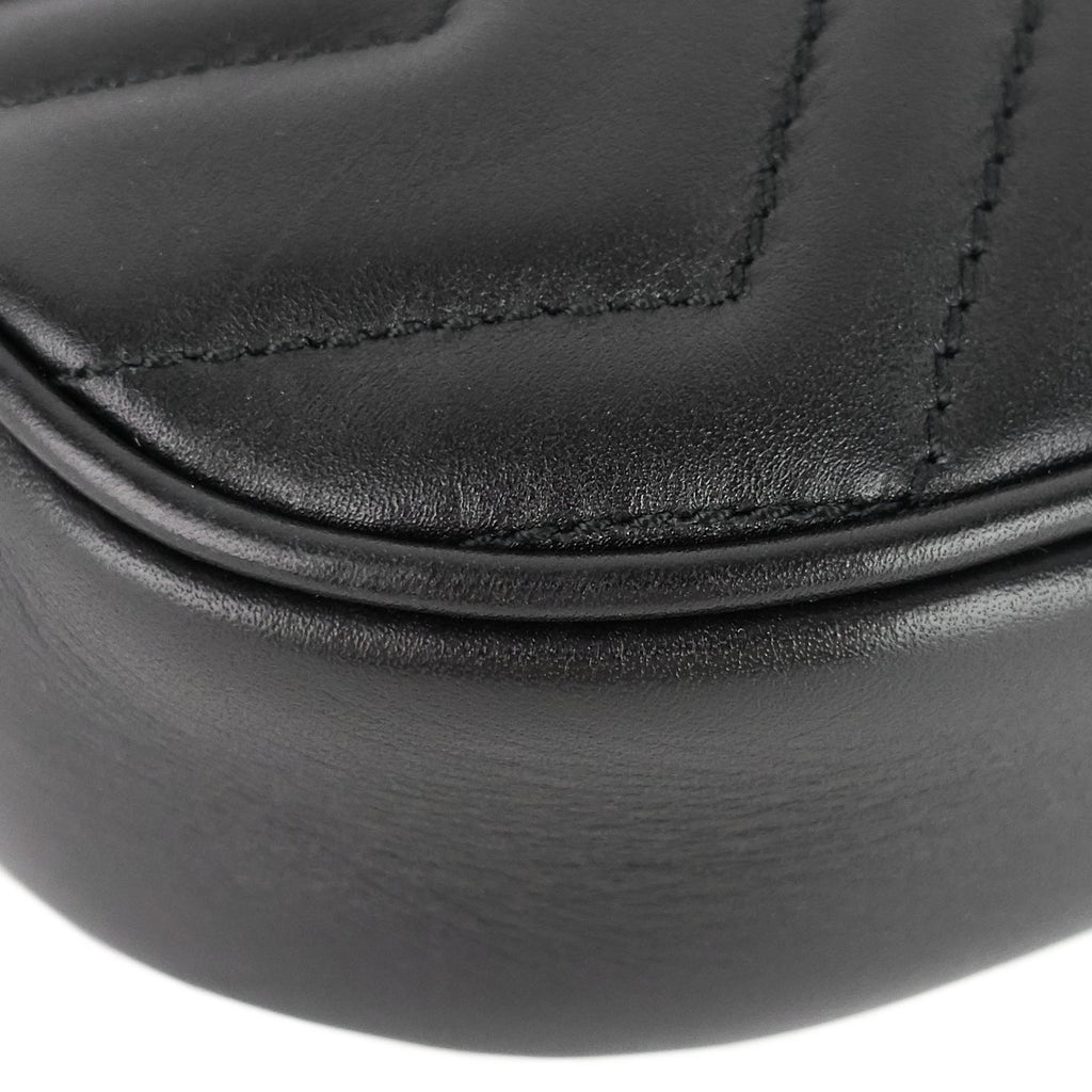 Gucci Marmont Calfskin Leather Belt Bag