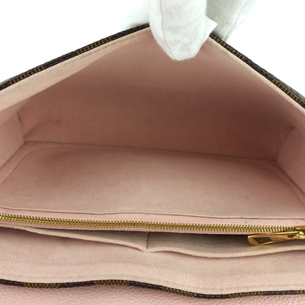 Louis Vuitton Clapton PM Damier Ebene Canvas Bag