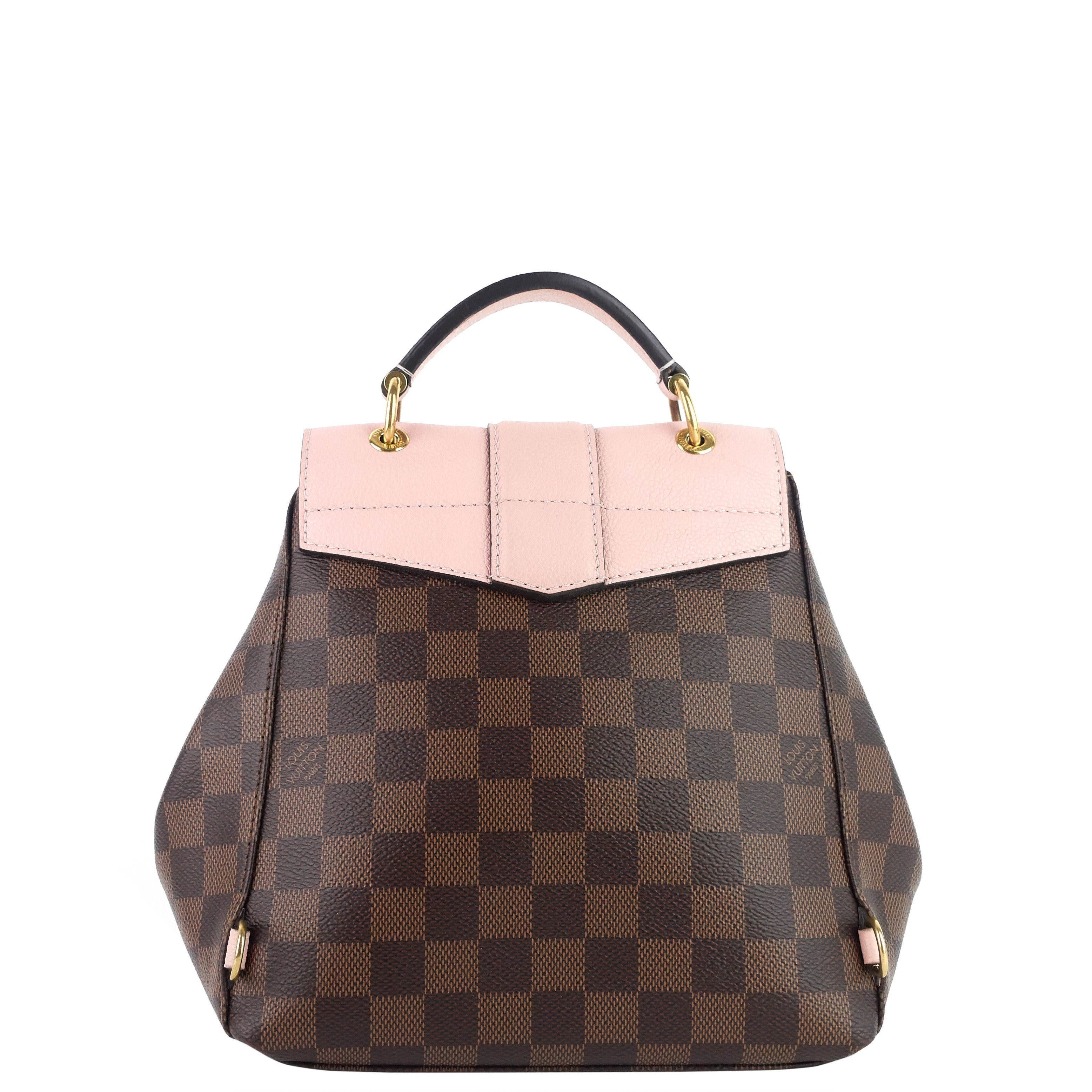 Louis Vuitto Clapton Damier Ebene Canvas Backpack Bag