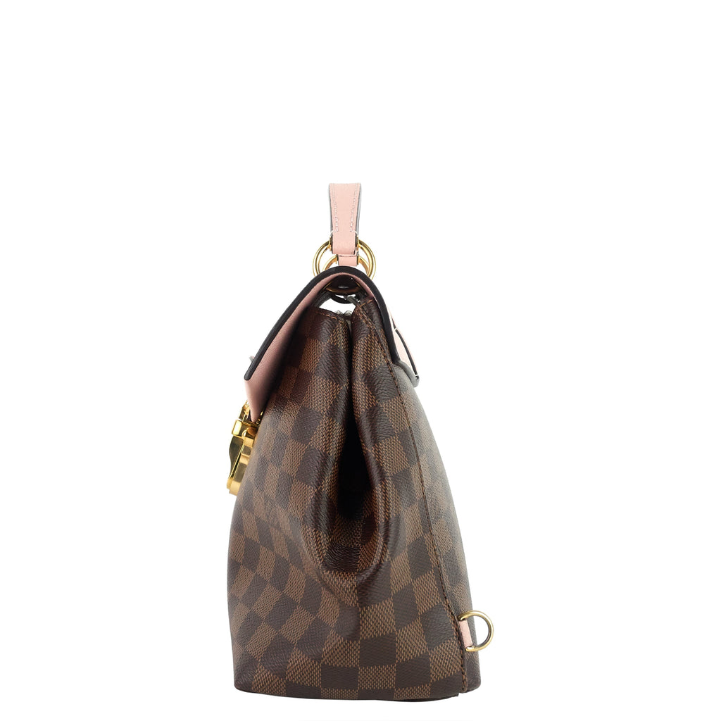 Louis Vuitto Clapton Damier Ebene Canvas Backpack Bag