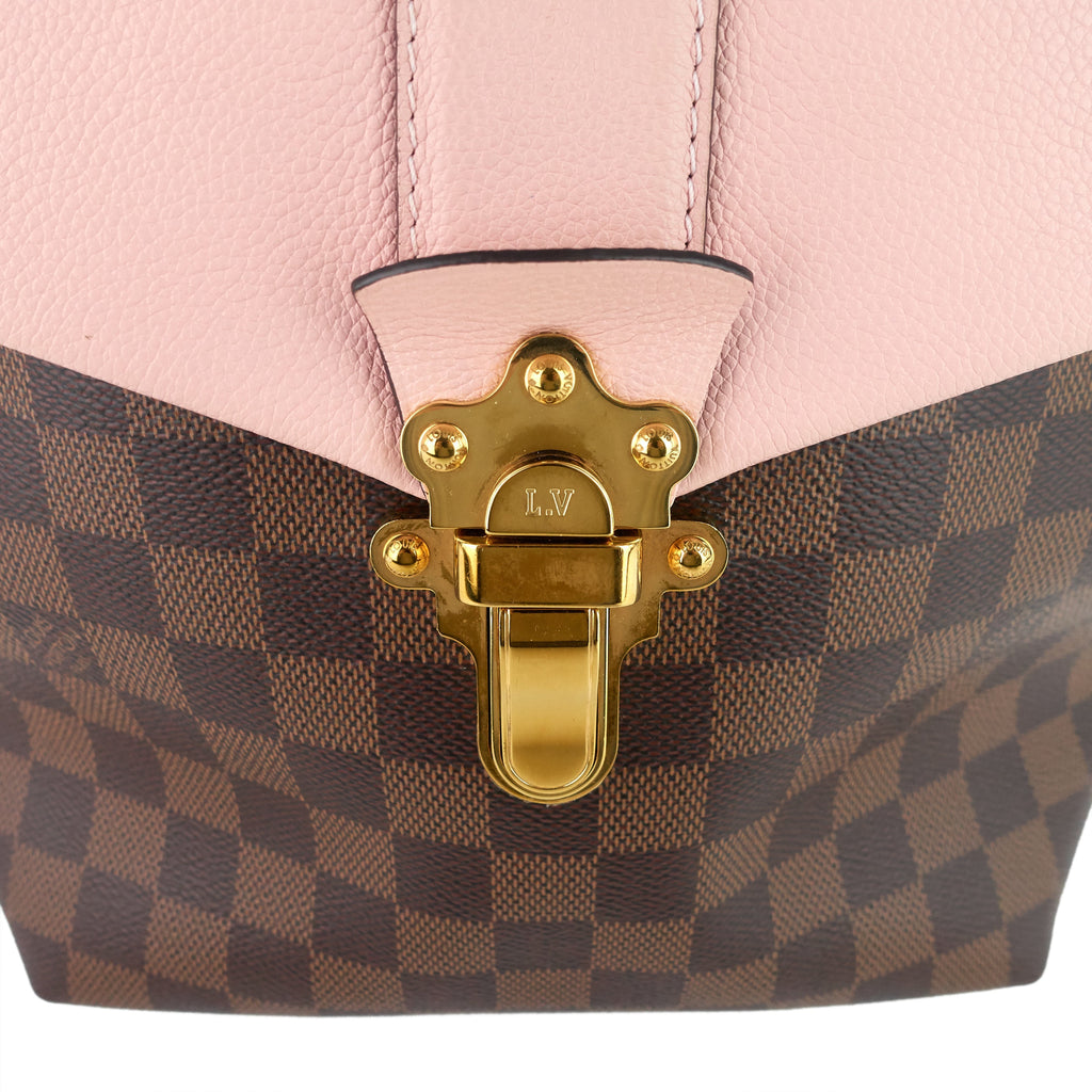 Louis Vuitto Clapton Damier Ebene Canvas Backpack Bag