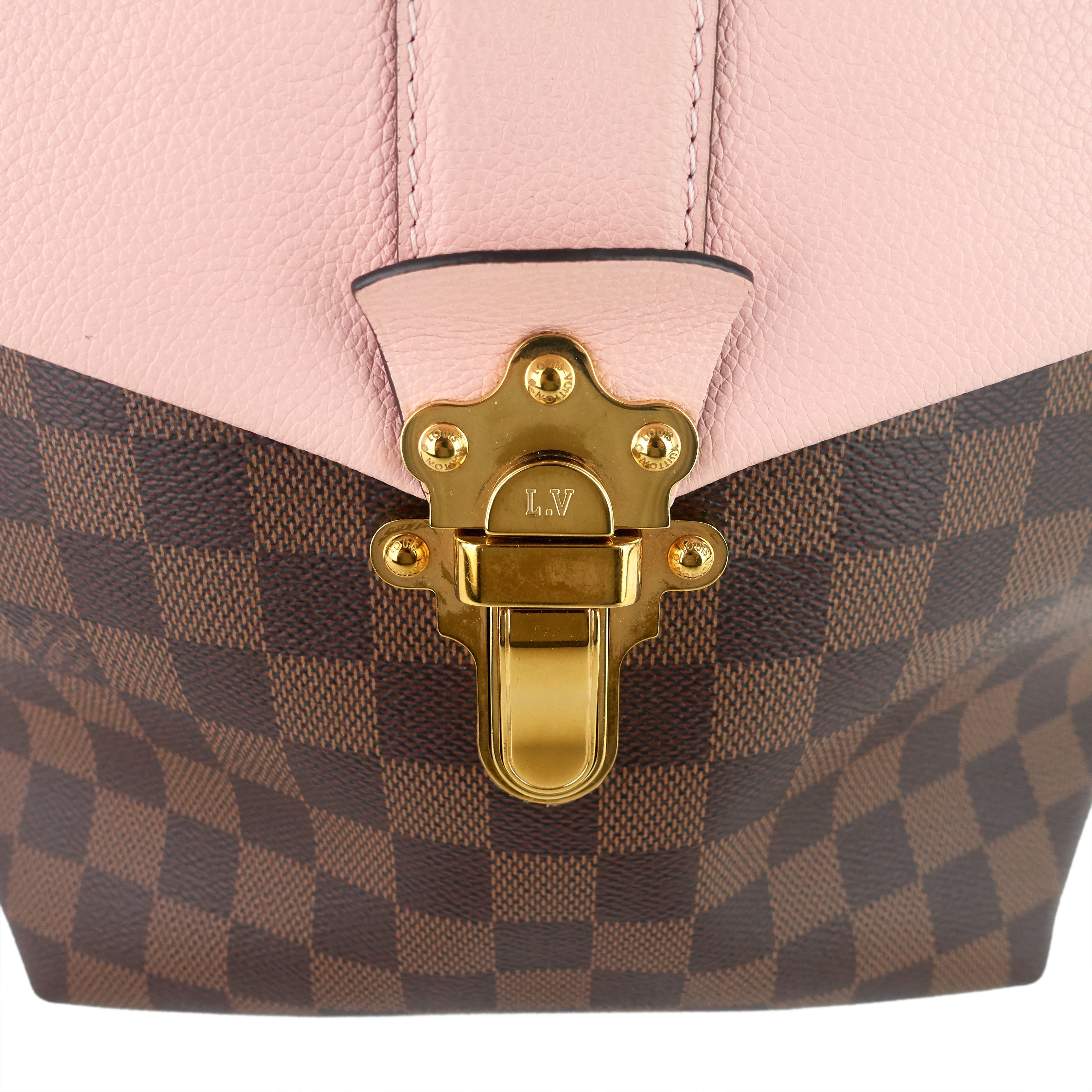 Louis Vuitto Clapton Damier Ebene Canvas Backpack Bag