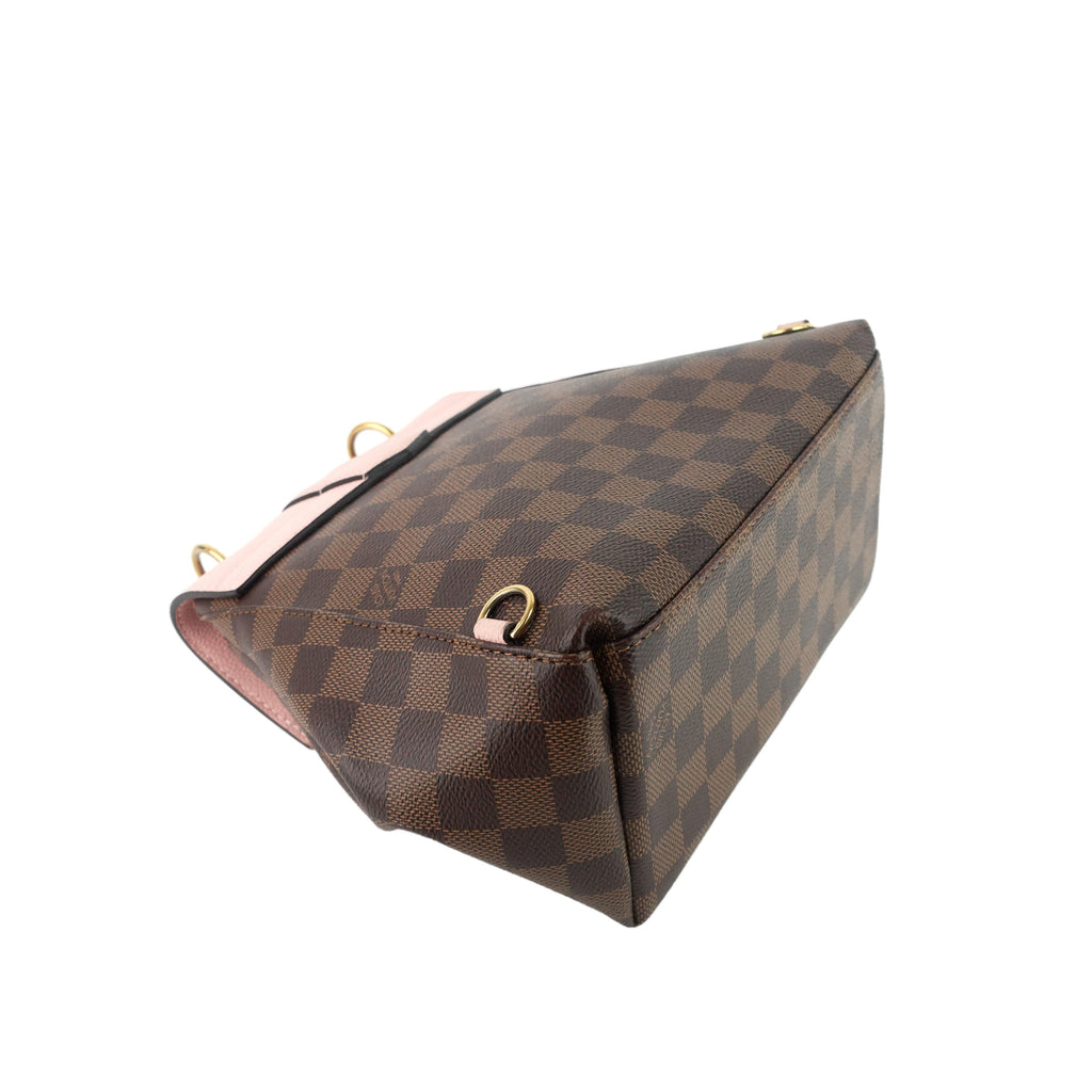 Louis Vuitto Clapton Damier Ebene Canvas Backpack Bag