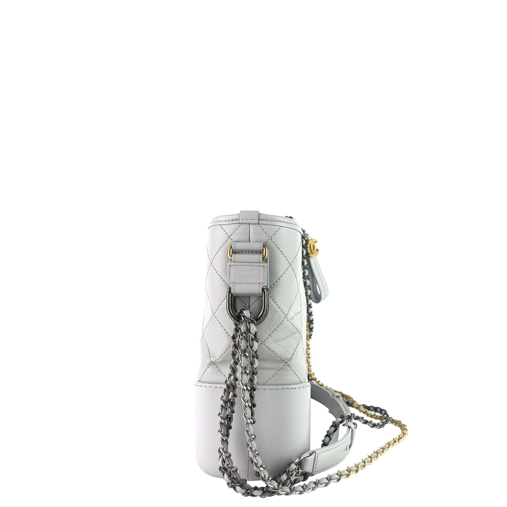 Chanel Gabrielle Medium Calfskin Leather Hobo Bag