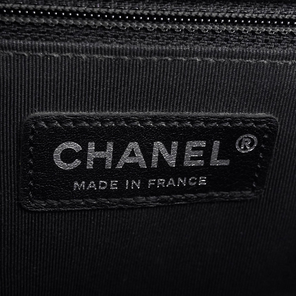 Chanel Perforated Lambskin Leather New Medium Boy Bag