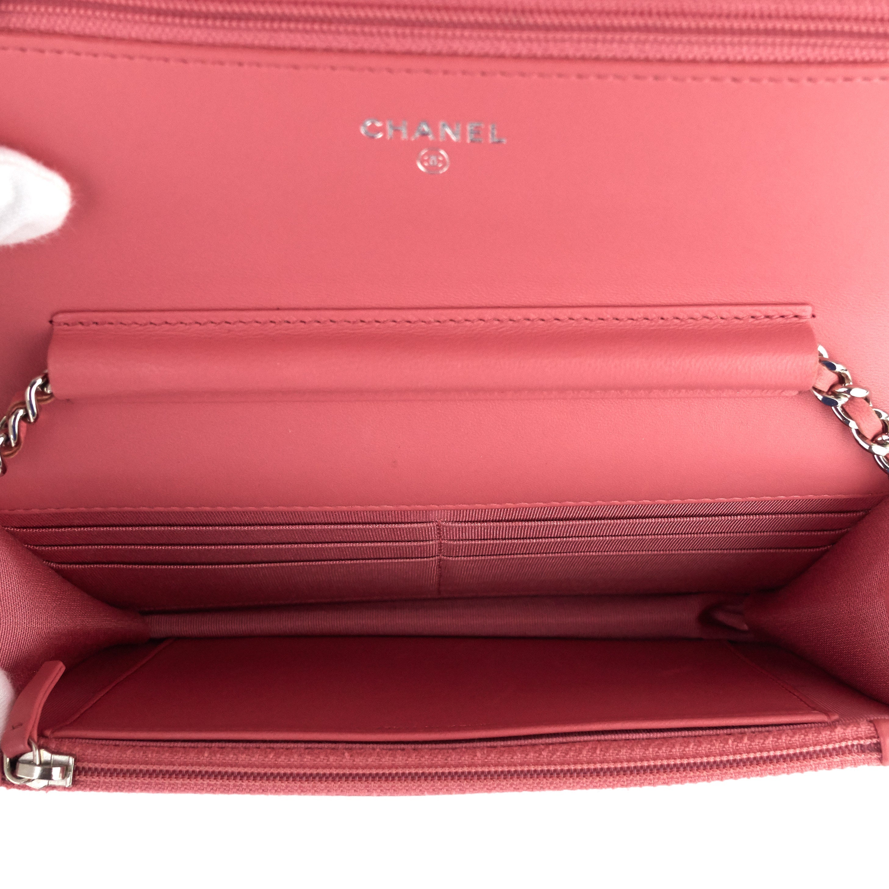 Chanel Classic Lambskin Leather Wallet on Chain Bag
