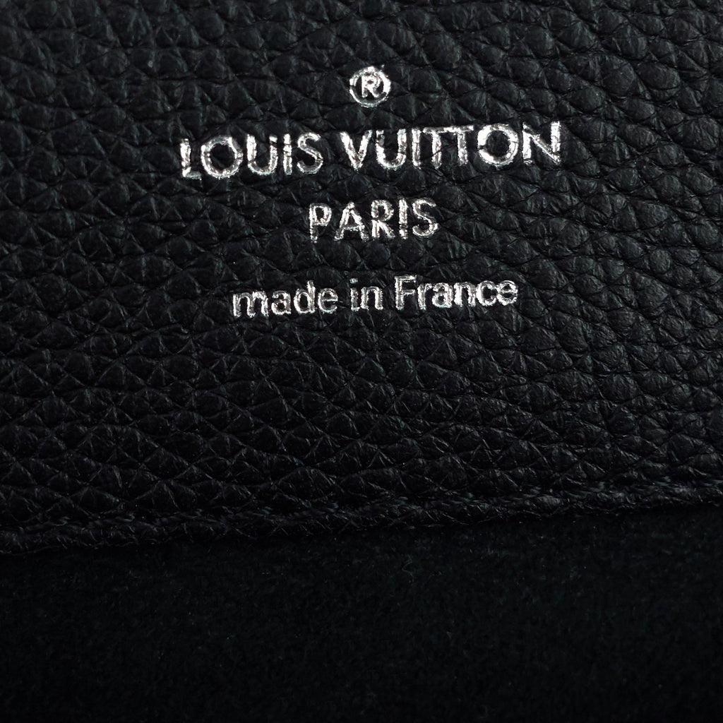 Louis Vuitto LockMe Mini Calfskin Leather Backpack Bag