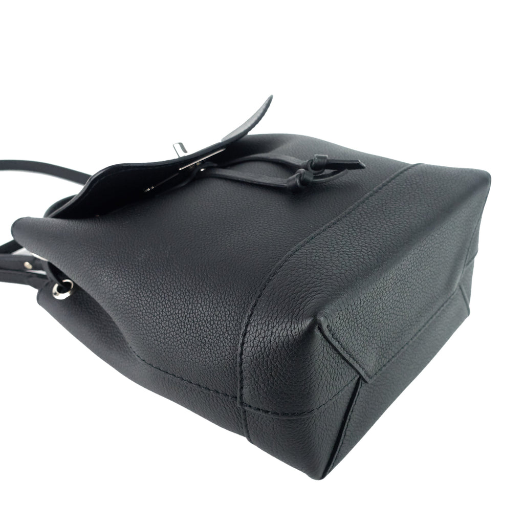 Louis Vuitto LockMe Mini Calfskin Leather Backpack Bag