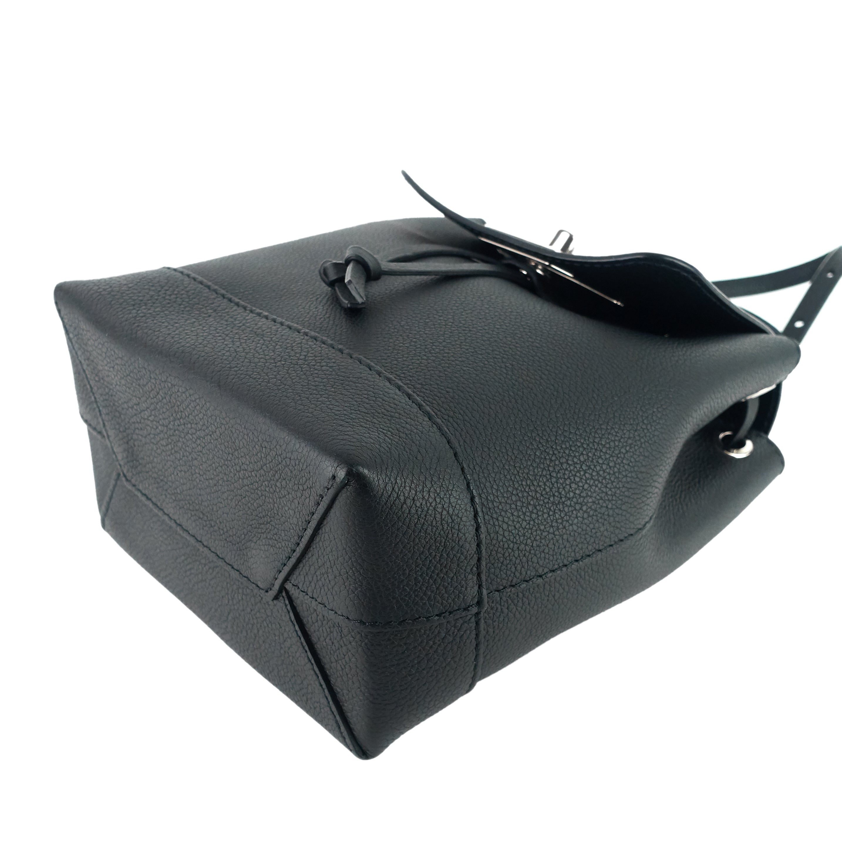 Louis Vuitto LockMe Mini Calfskin Leather Backpack Bag