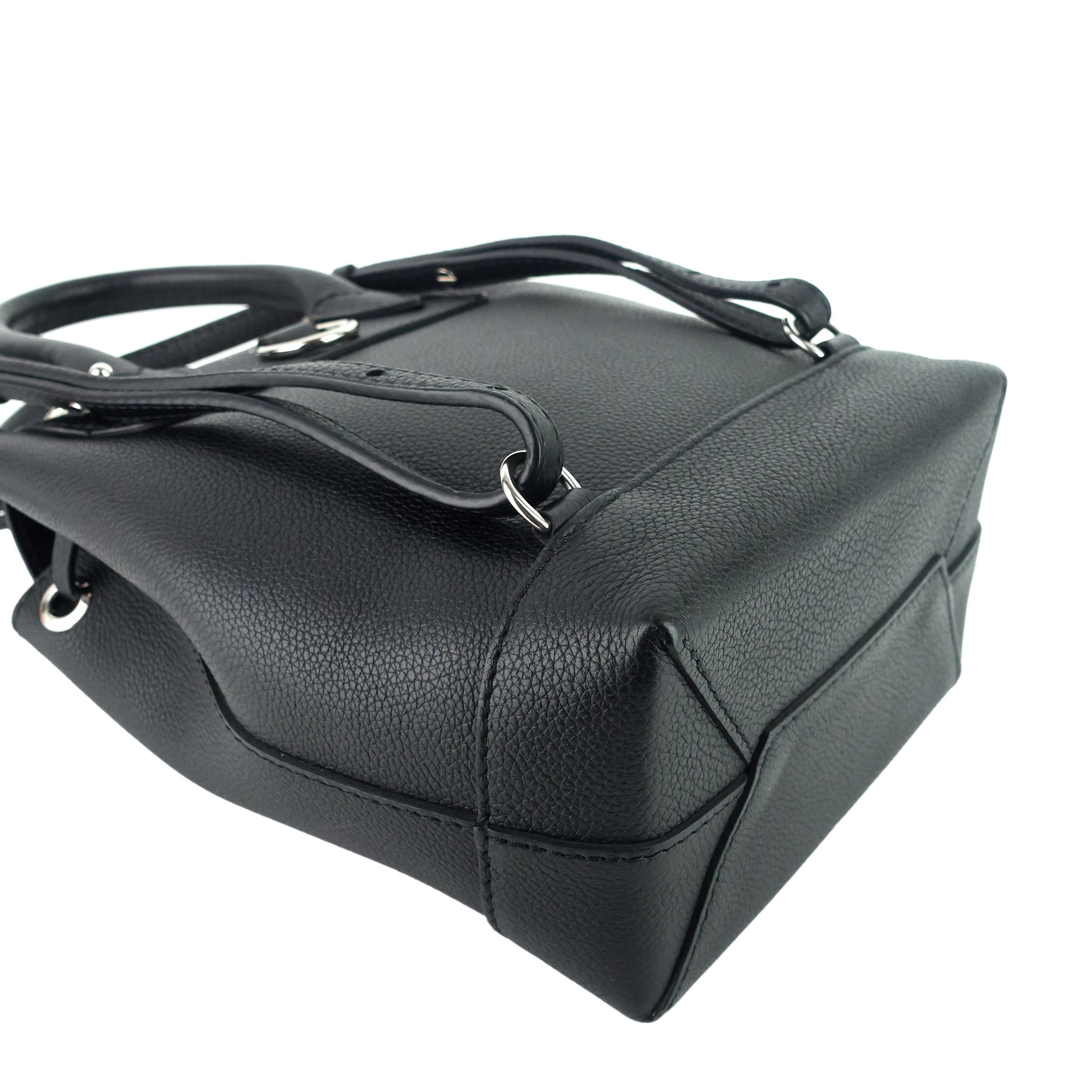 Louis Vuitto LockMe Mini Calfskin Leather Backpack Bag