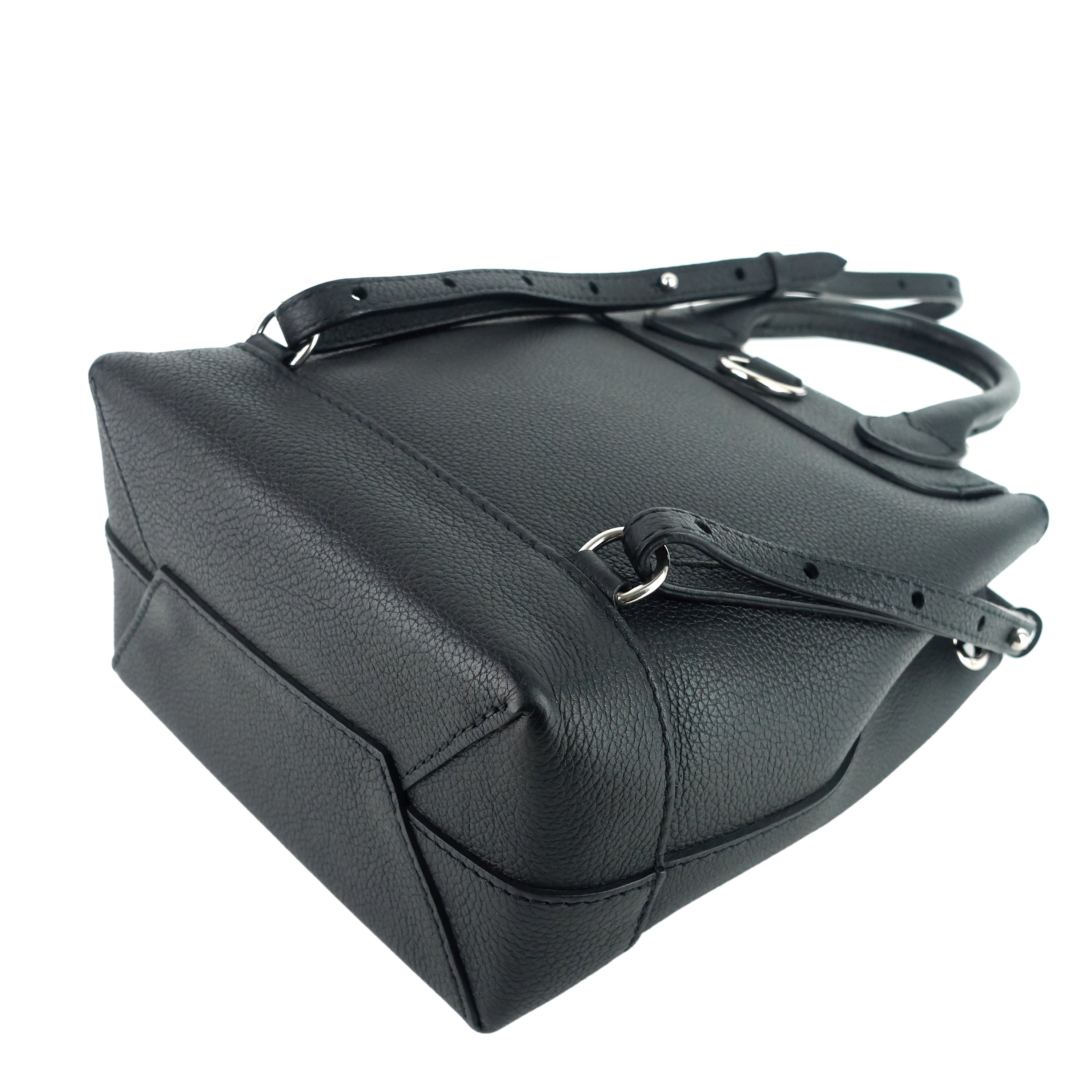 Louis Vuitto LockMe Mini Calfskin Leather Backpack Bag