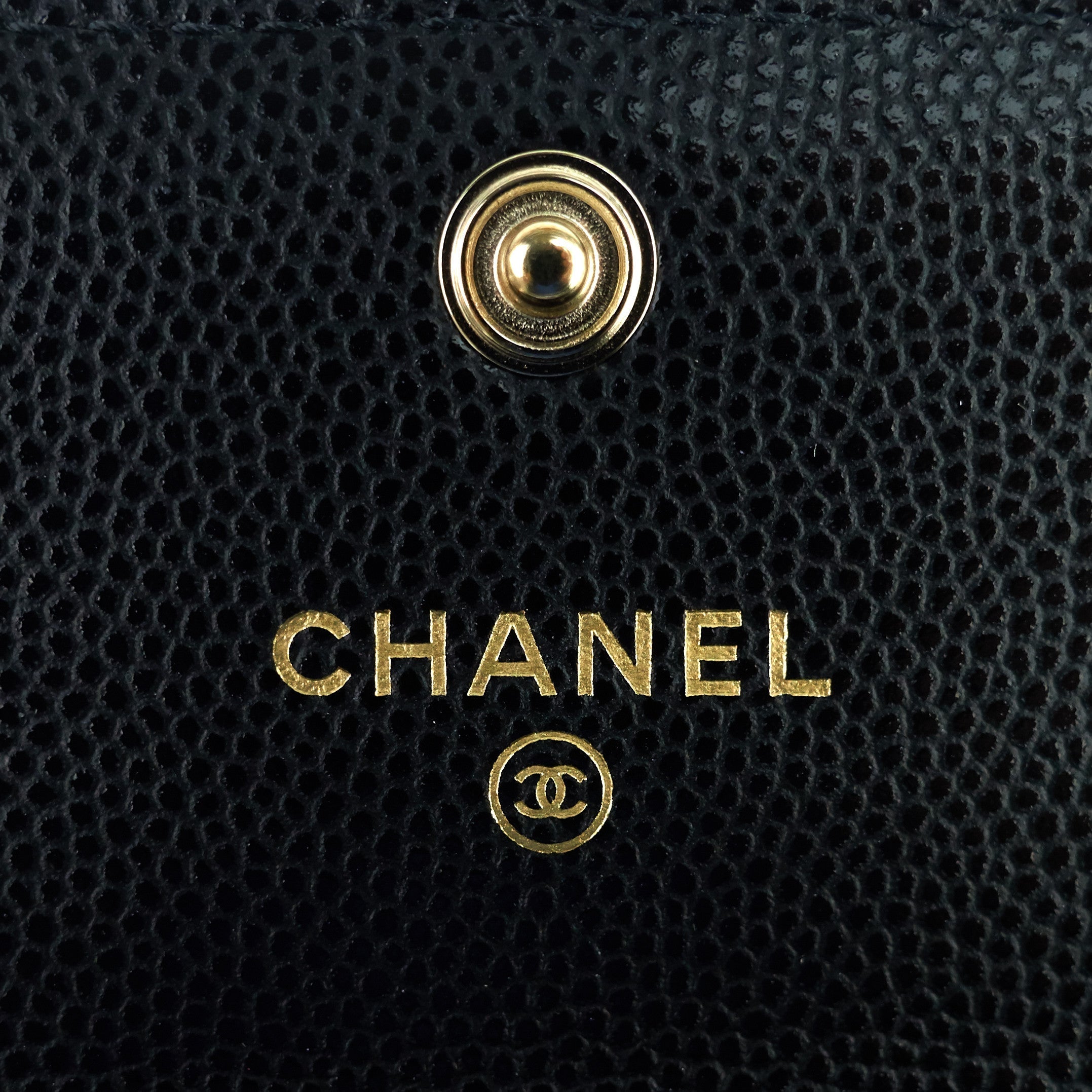 Chanel 23P XL Caviar Leather  Holder