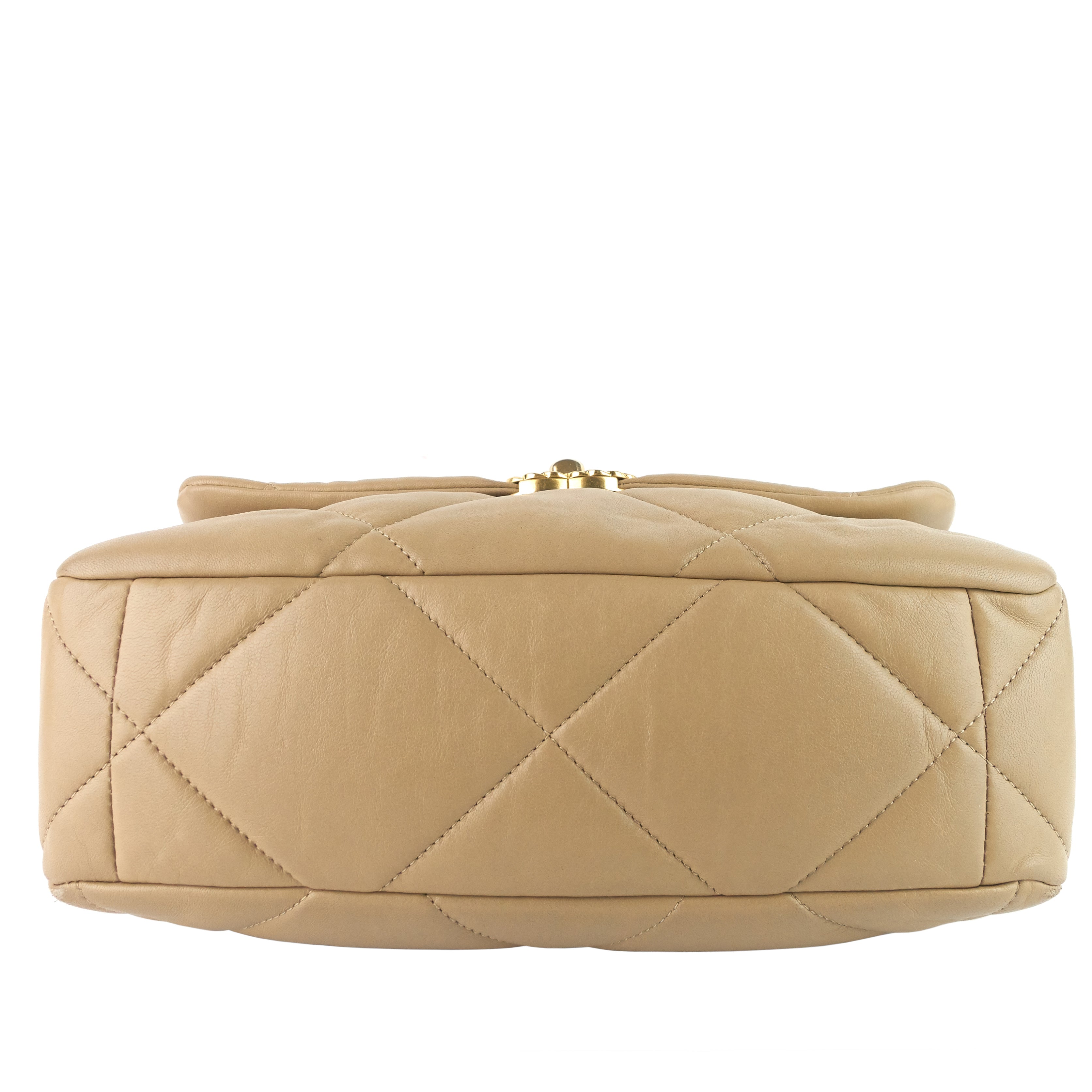 Chanel 19 Large Quilted Lambskin Leather Flap Bag